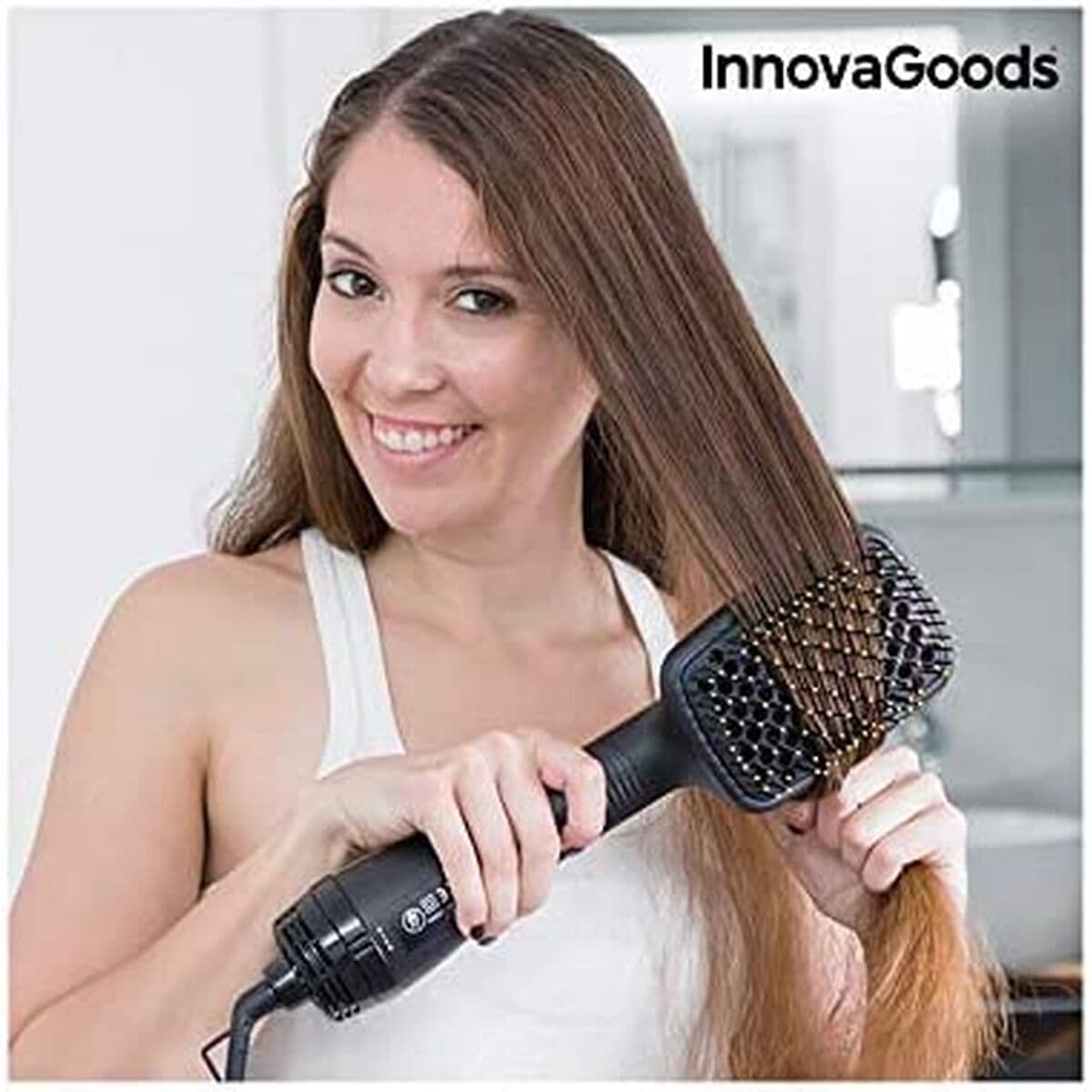 Spazzola Lisciante InnovaGoods 1000 W (Ricondizionati A) - Image 8