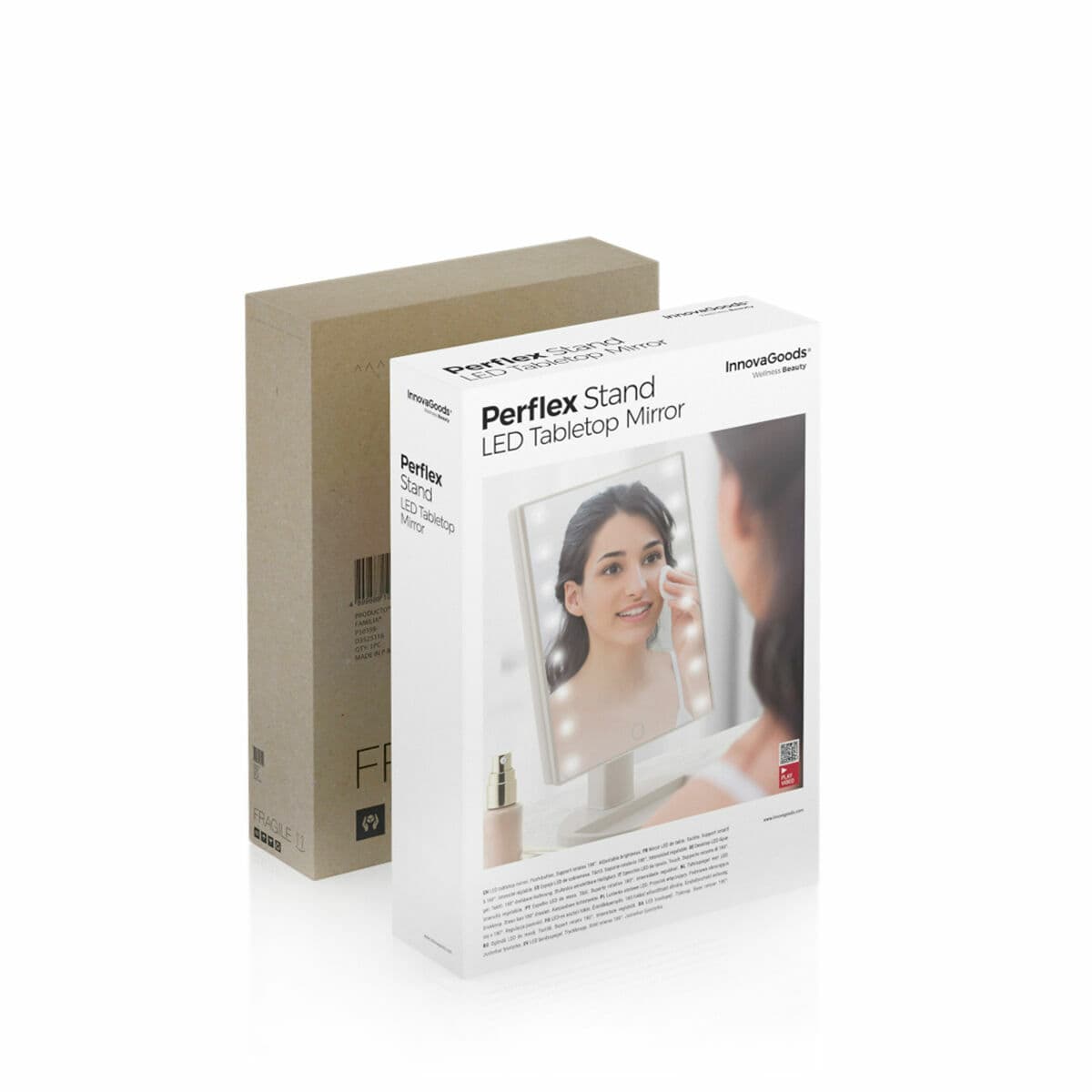 Tabletop Touch LED Mirror Perflex InnovaGoods - Image 7