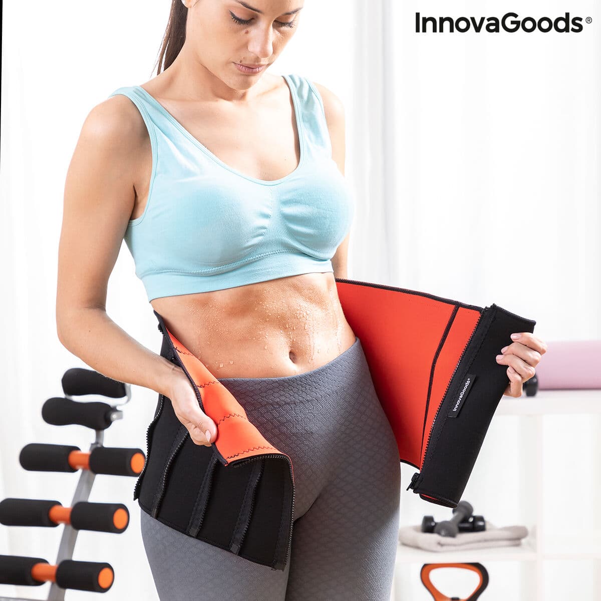 Faja Deportiva Adelgazante con Efecto Sauna Redle InnovaGoods (Reacondicionado A)
