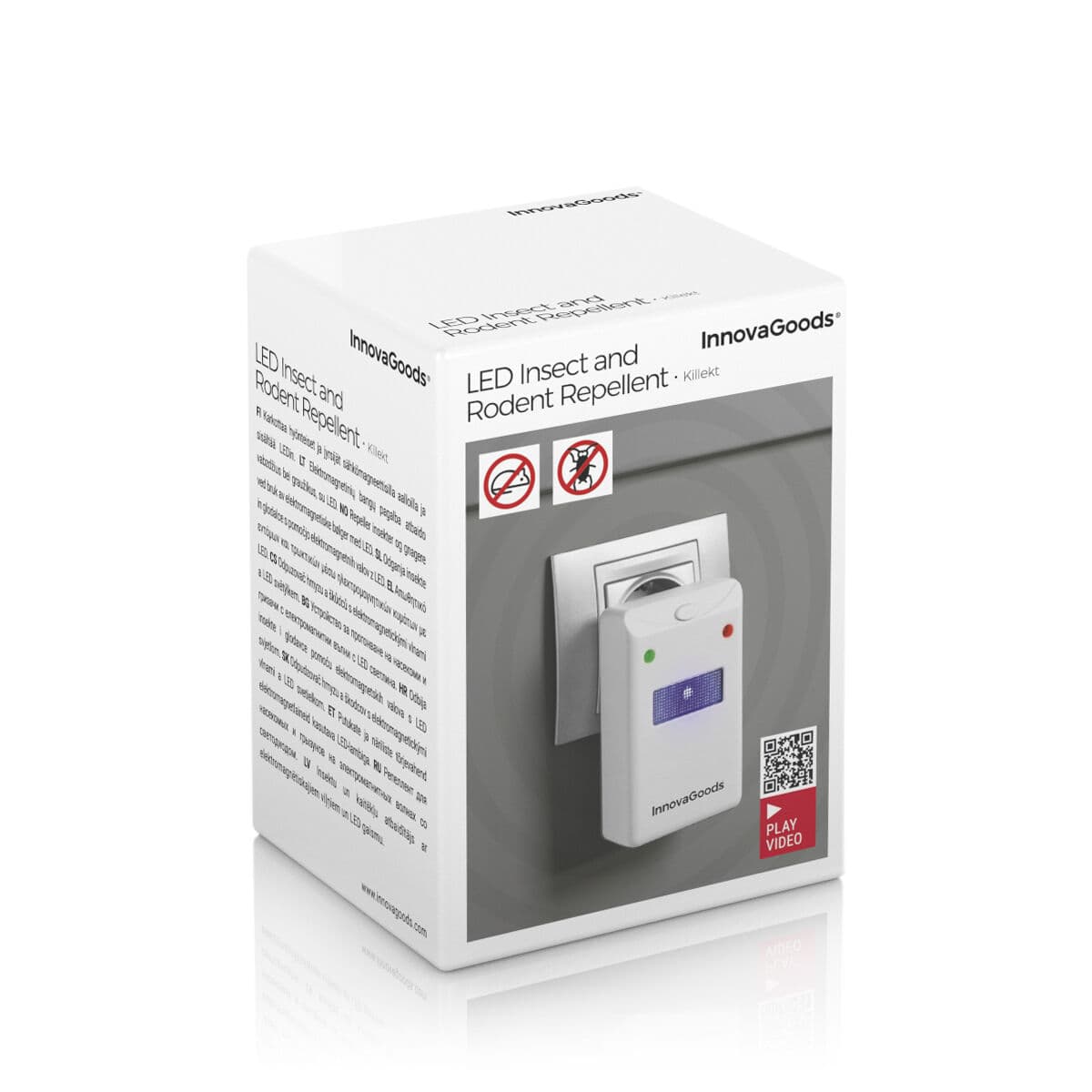 Ahuyentador de Insectos y Roedores con LED Killekt InnovaGoods - Image 8