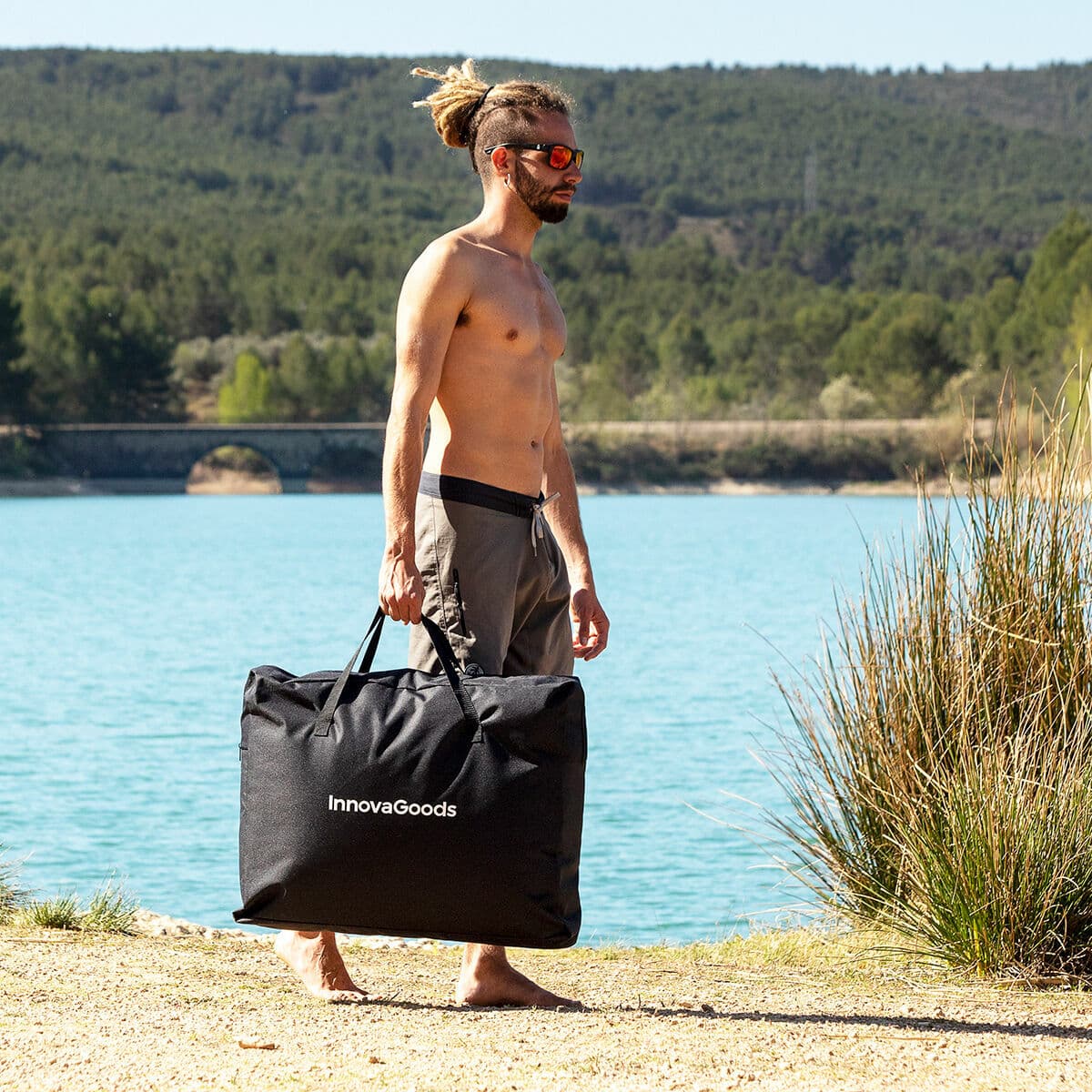 Kayak Hinchable Transparente con Accesorios Paros InnovaGoods 312 cm 2 plazas (Reacondicionado B) - Image 18