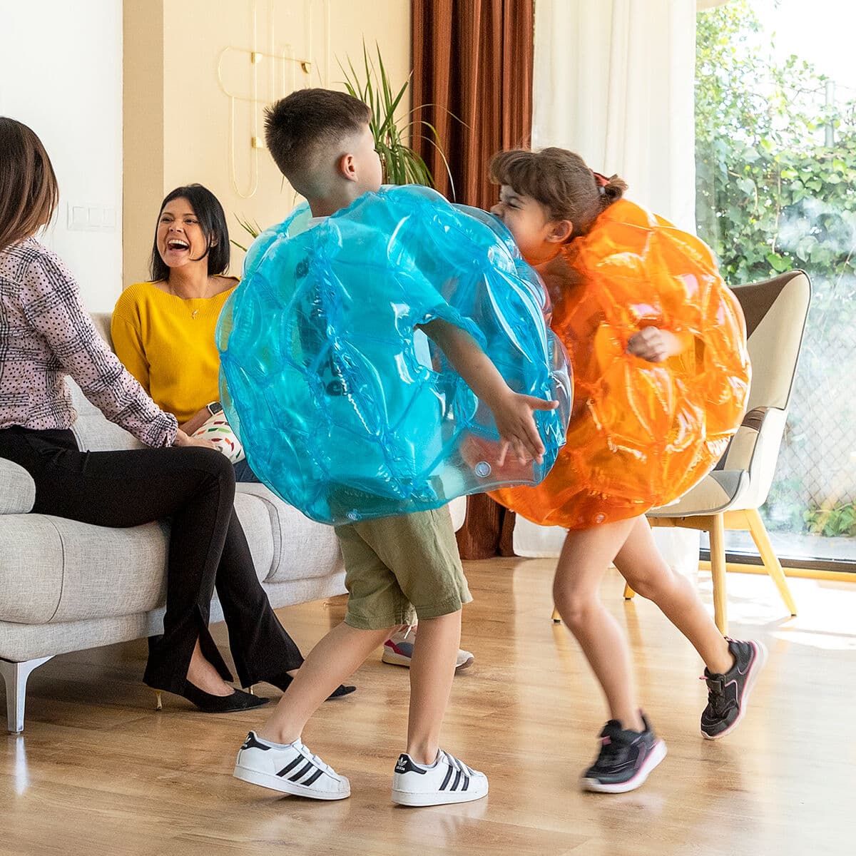 Pelota Burbuja Hinchable Gigante Parachoques Bumpoy InnovaGoods 2 Unidades - Image 6
