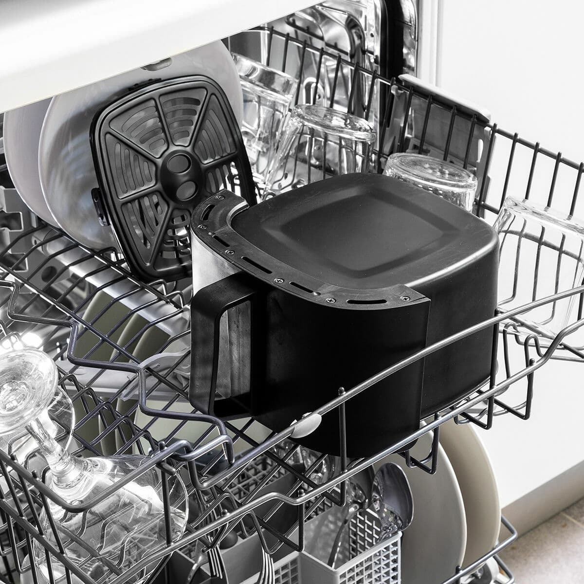 Luftfritös InnovaGoods Svart 1200 W 2 L (Renoverade B) - Image 9