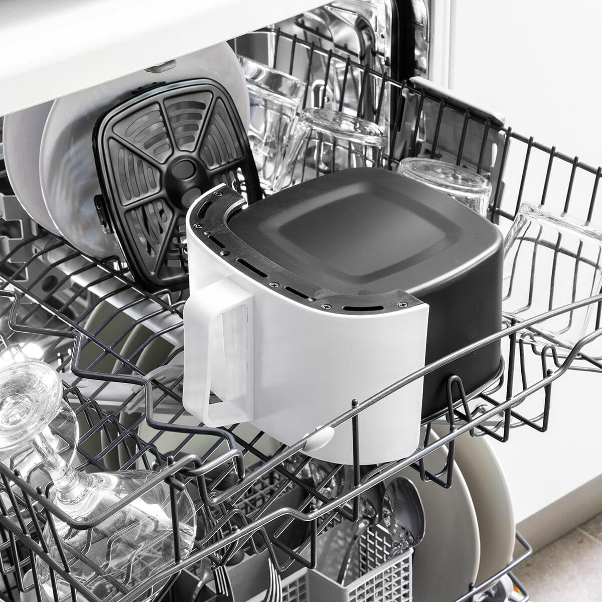 Karstā gaisa fritieris InnovaGoods Balts 1200 W 2 L (Atjaunots B) - Image 9