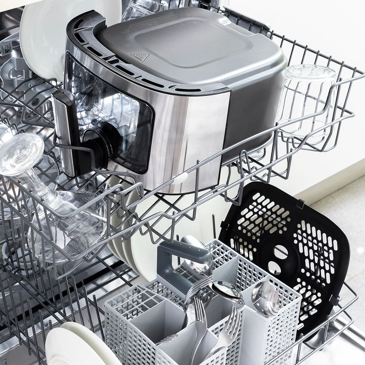 Heißluftfritteuse InnovaGoods Fryinn View 6500 Schwarz 1700 W 6,5 L Edelstahl - Image 9