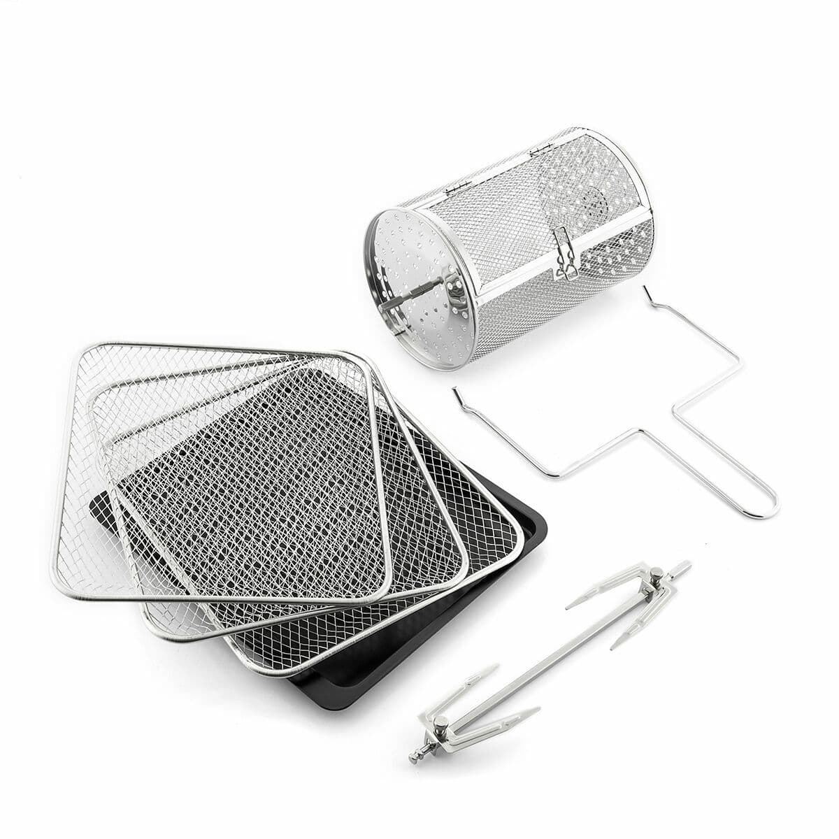 Karstā gaisa fritieris InnovaGoods Melns 1800 W 12 L Nerūsējošais tērauds (Atjaunots B) - Image 17