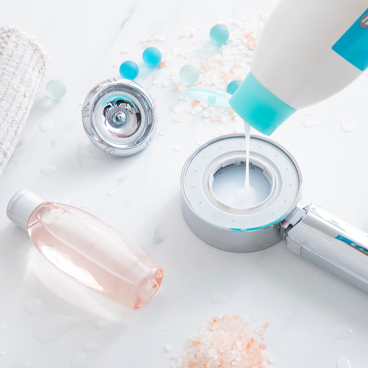 Podwójna Słuchawka Prysznicowa 3 w 1 z dozownikiem Xawara InnovaGoods - Image 10