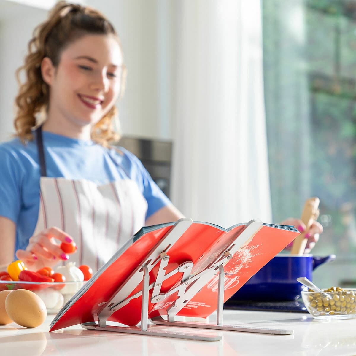 Soporte para Portátil Plegable y Regulable Flastan InnovaGoods - Image 5