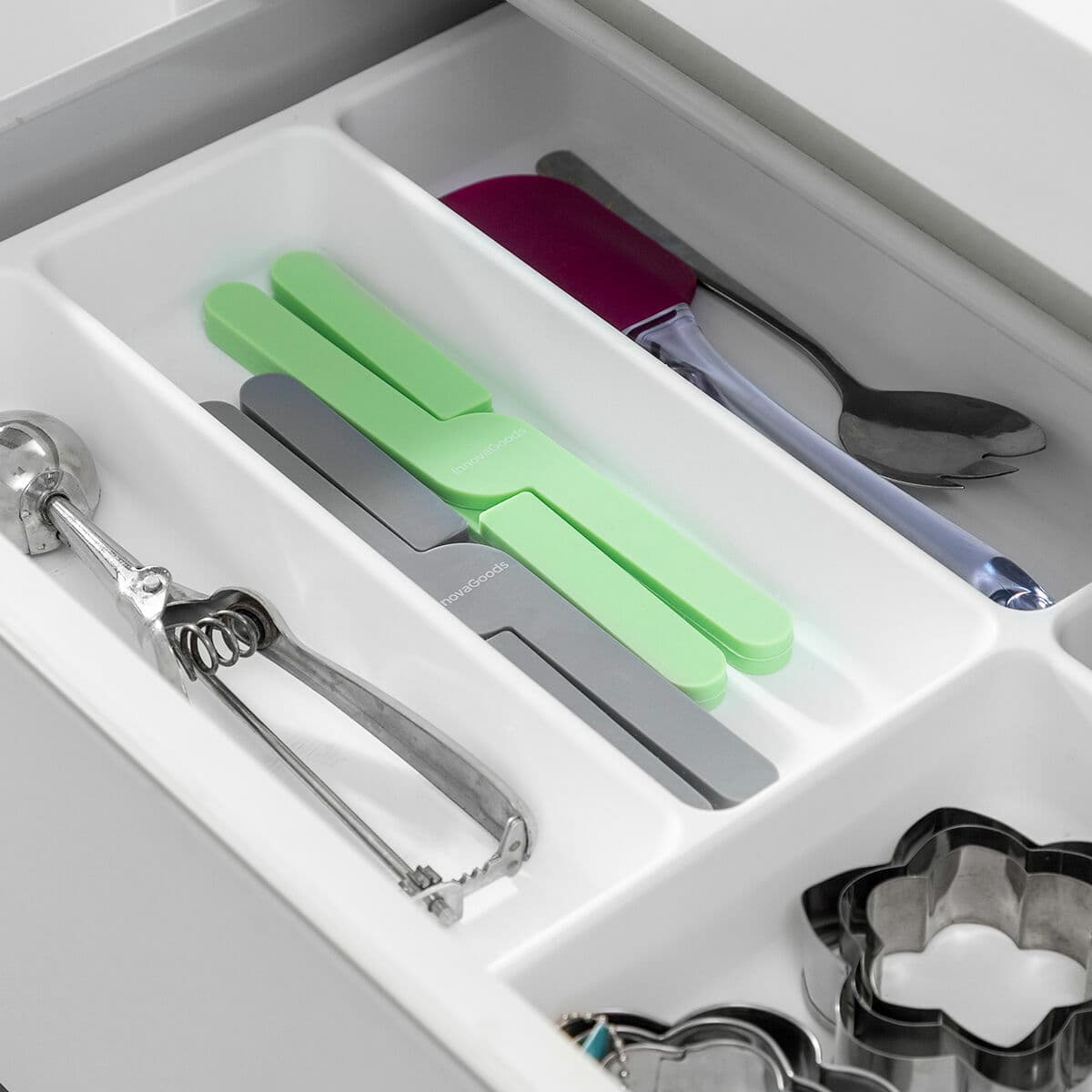 Atsevišķi silikona salokāmie paliktņi Folvet InnovaGoods 2 gb. - Image 4