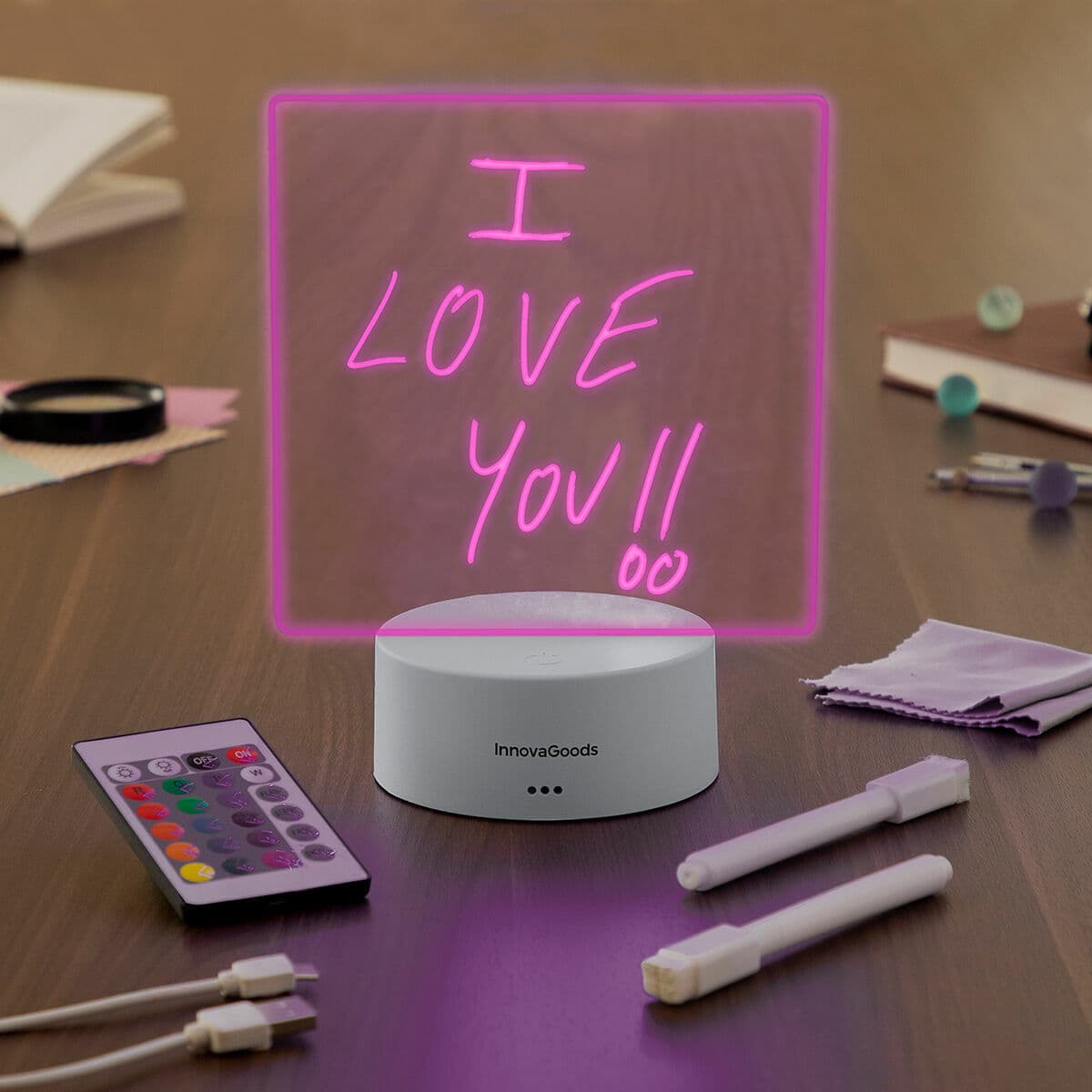 LED-ilmoitustaulu Lemo InnovaGoods - Image 3