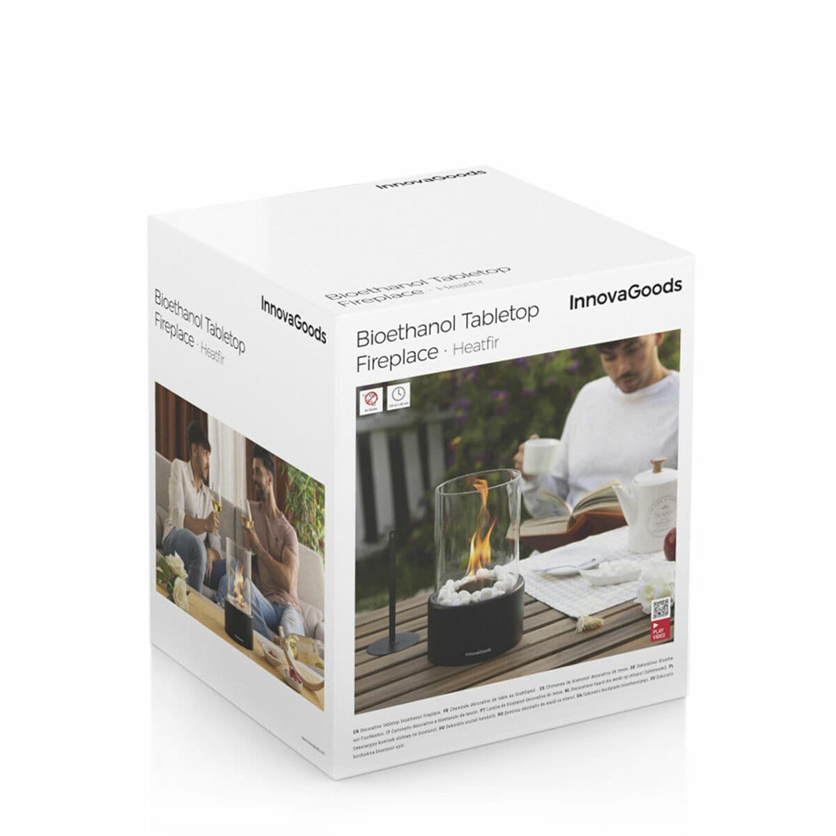 Dekoratīvs bioetanola galda kamīns Heatfir InnovaGoods - Image 13