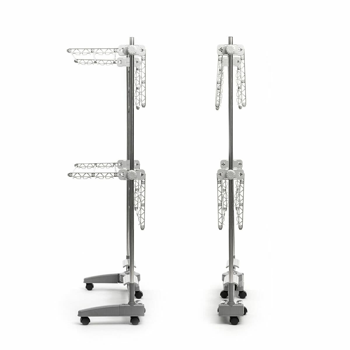 Tendedero Eléctrico Plegable con Flujo de Aire Natural Dryllon InnovaGoods 24 W 12 barras Gris (Reacondicionado C) - Image 11