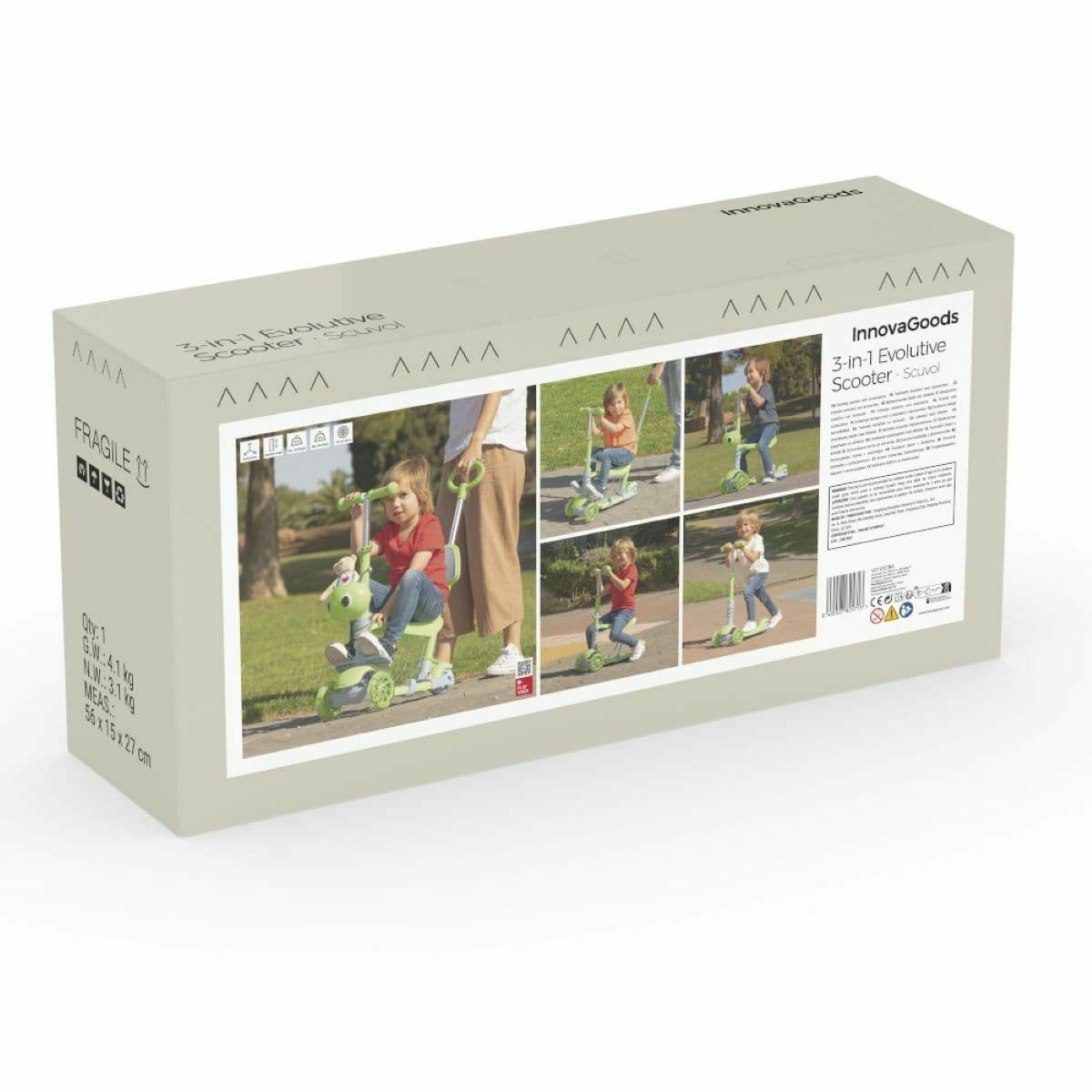 3 in 1 Evolutīvs skrejritenis bērniem InnovaGoods (Atjaunots A) - Image 13