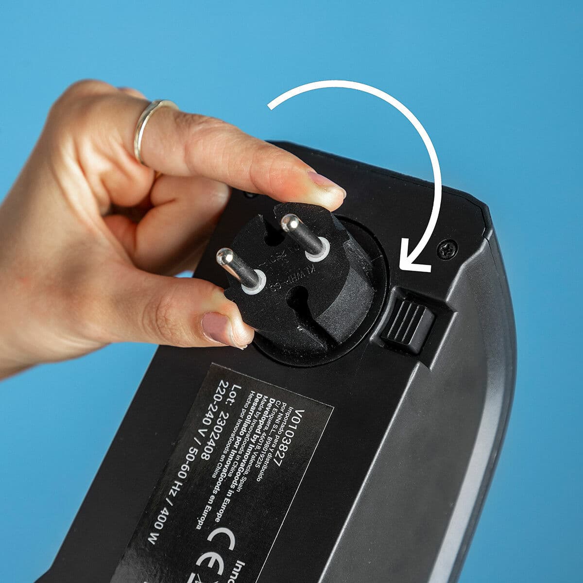 Mini Calefactor de Enchufe Portátil Heatpod InnovaGoods 400 W - Image 4