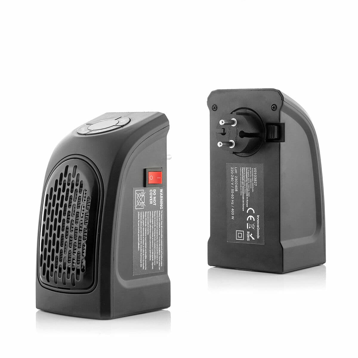 Mini Calefactor de Enchufe Portátil Heatpod InnovaGoods 400 W - Image 8