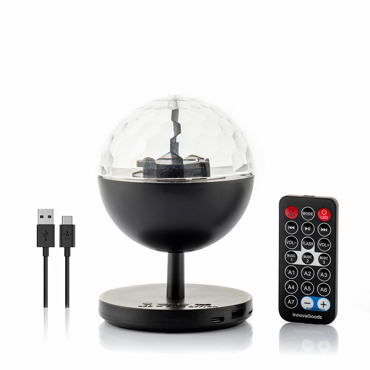 Aufladbarer LED-Projektor mit Lautsprecher Istarlyt InnovaGoods - Image 9