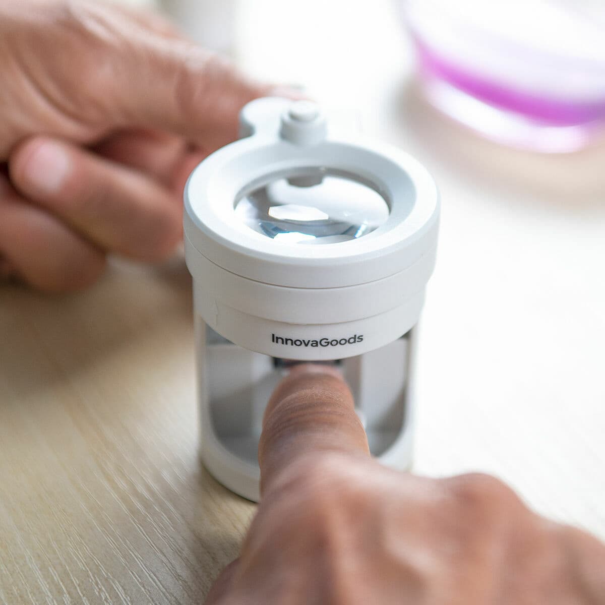 Grickalica za Nokte s LED Svjetlom, Povećalom i Rašpicom Clail InnovaGoods - Image 4