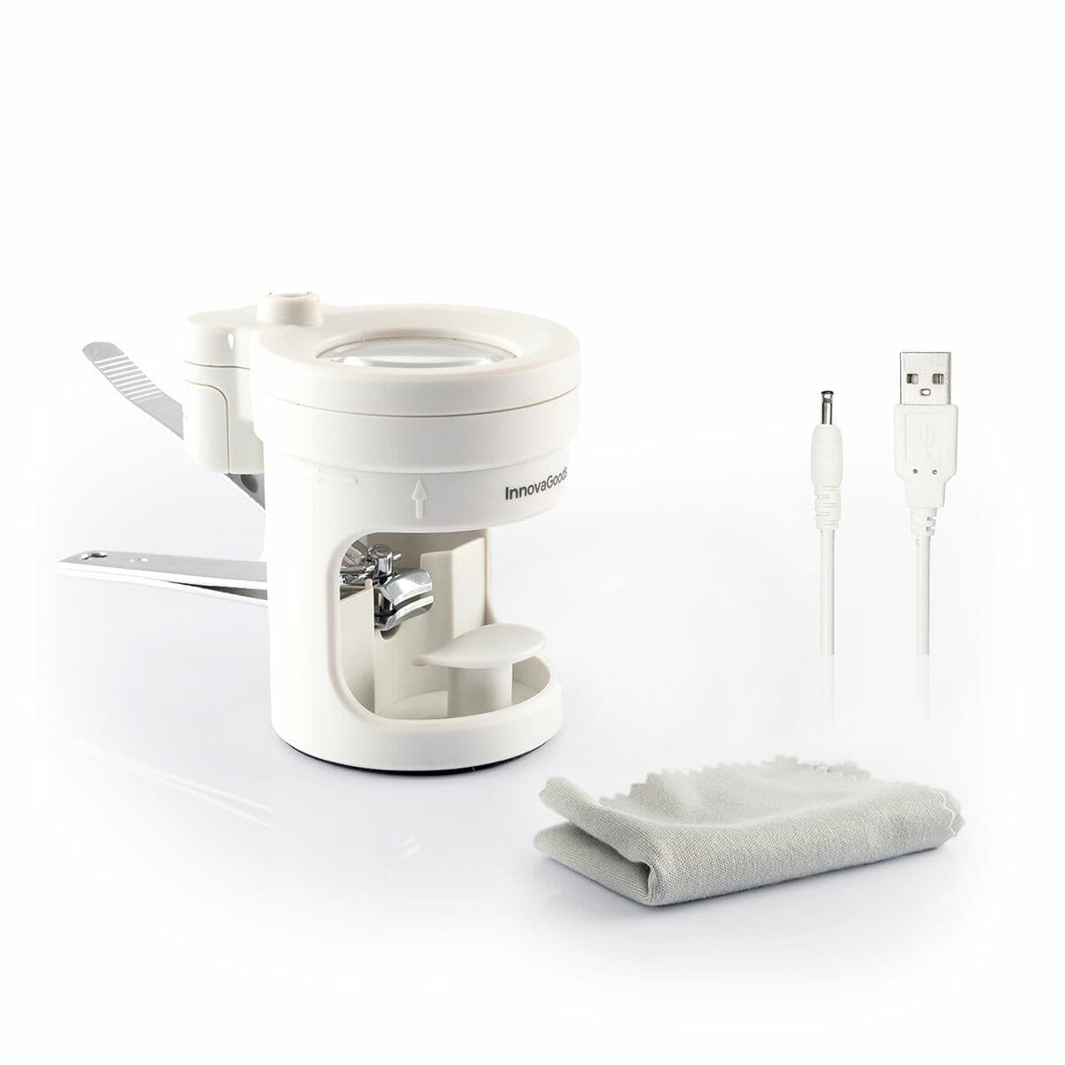 Grickalica za Nokte s LED Svjetlom, Povećalom i Rašpicom Clail InnovaGoods - Image 10