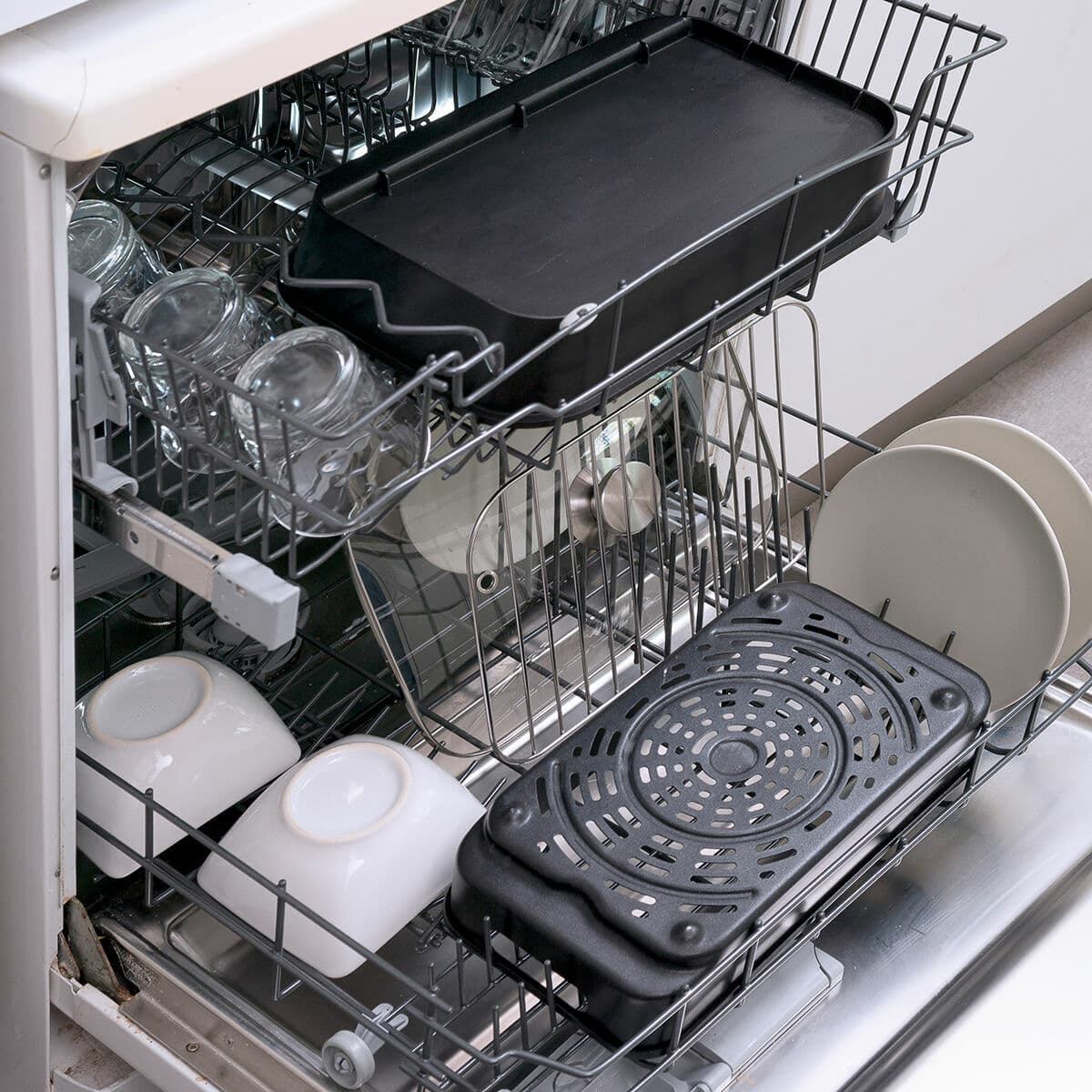 Luftfritös med Grill, Tillbehör och Receptbok InnovaGoods Fryinn 12-in-1 6000 Svart Stål 3400 W 6 L - Image 10