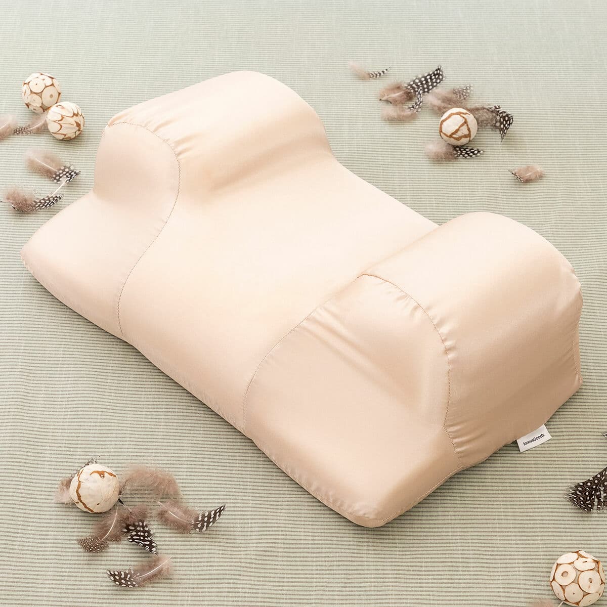 Anti-Wrinkle Neck Pillow with Satin Cover Youthlow InnovaGoods - Image 5