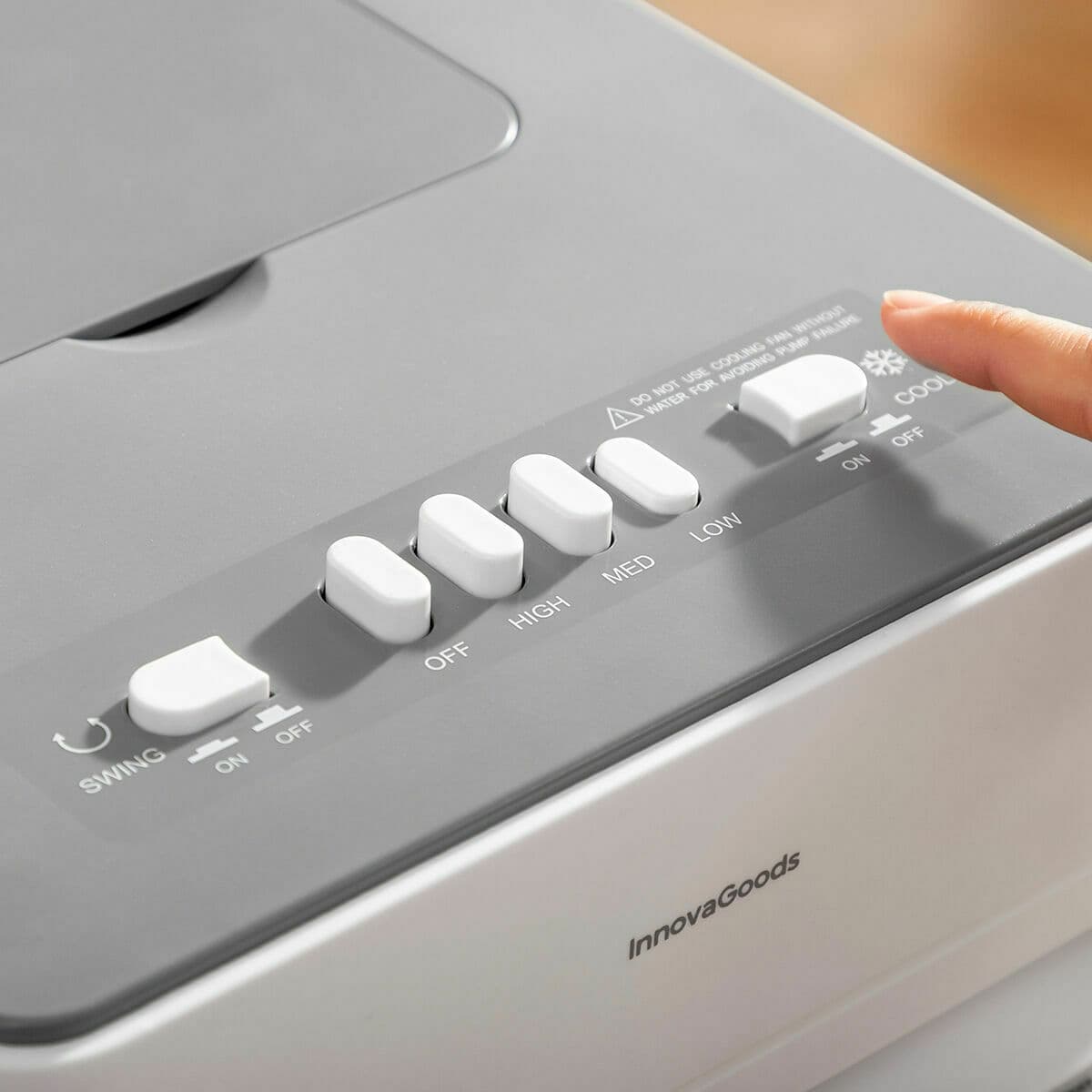 Prijenosni Višenamjenski Klima-uređaj s Isparavanjem Airvecove InnovaGoods 65 W 5 L Bijela (Obnovljeno B) - Image 17