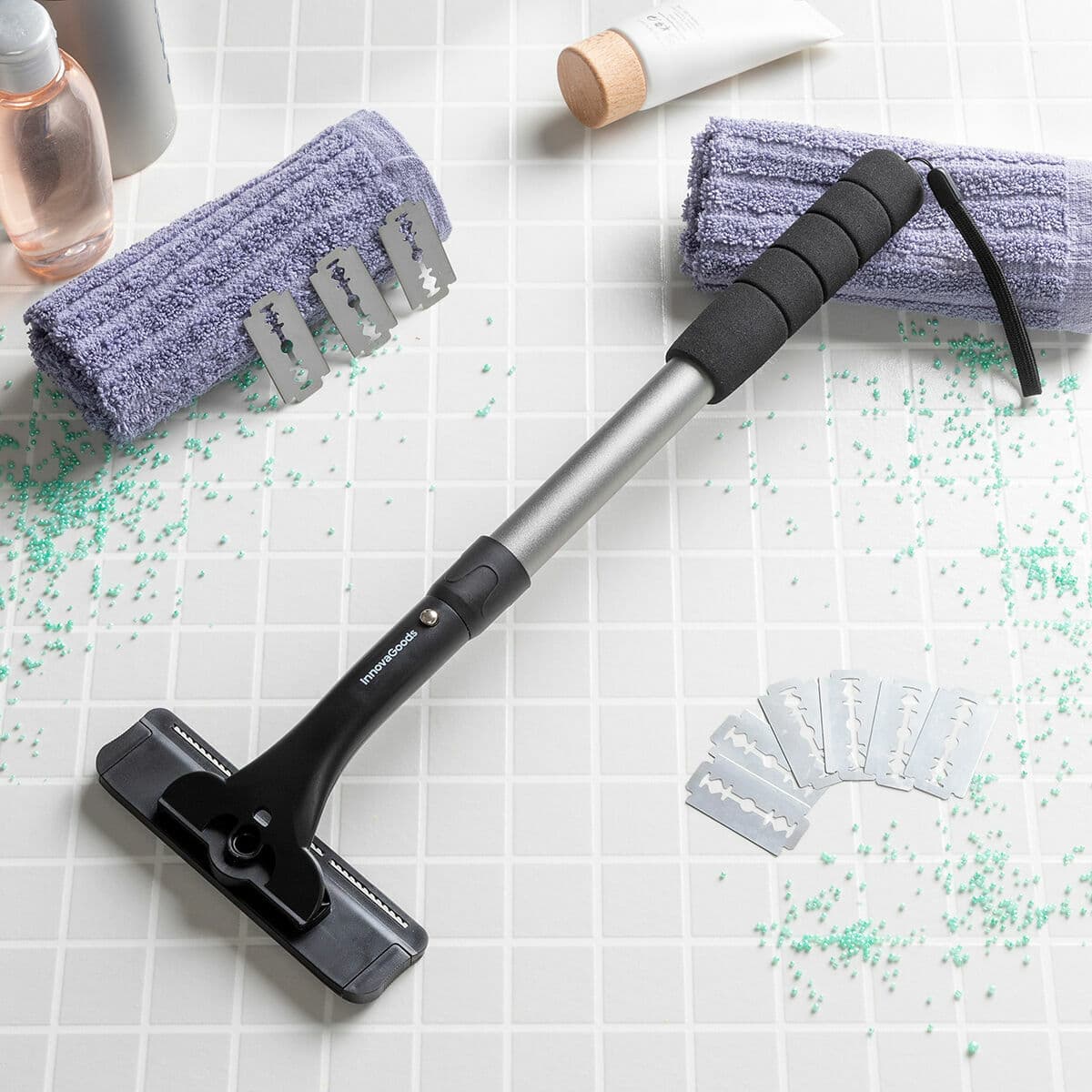 Golarka do ciała z aluminiową wysuwaną rączką Extaver InnovaGoods - Image 4