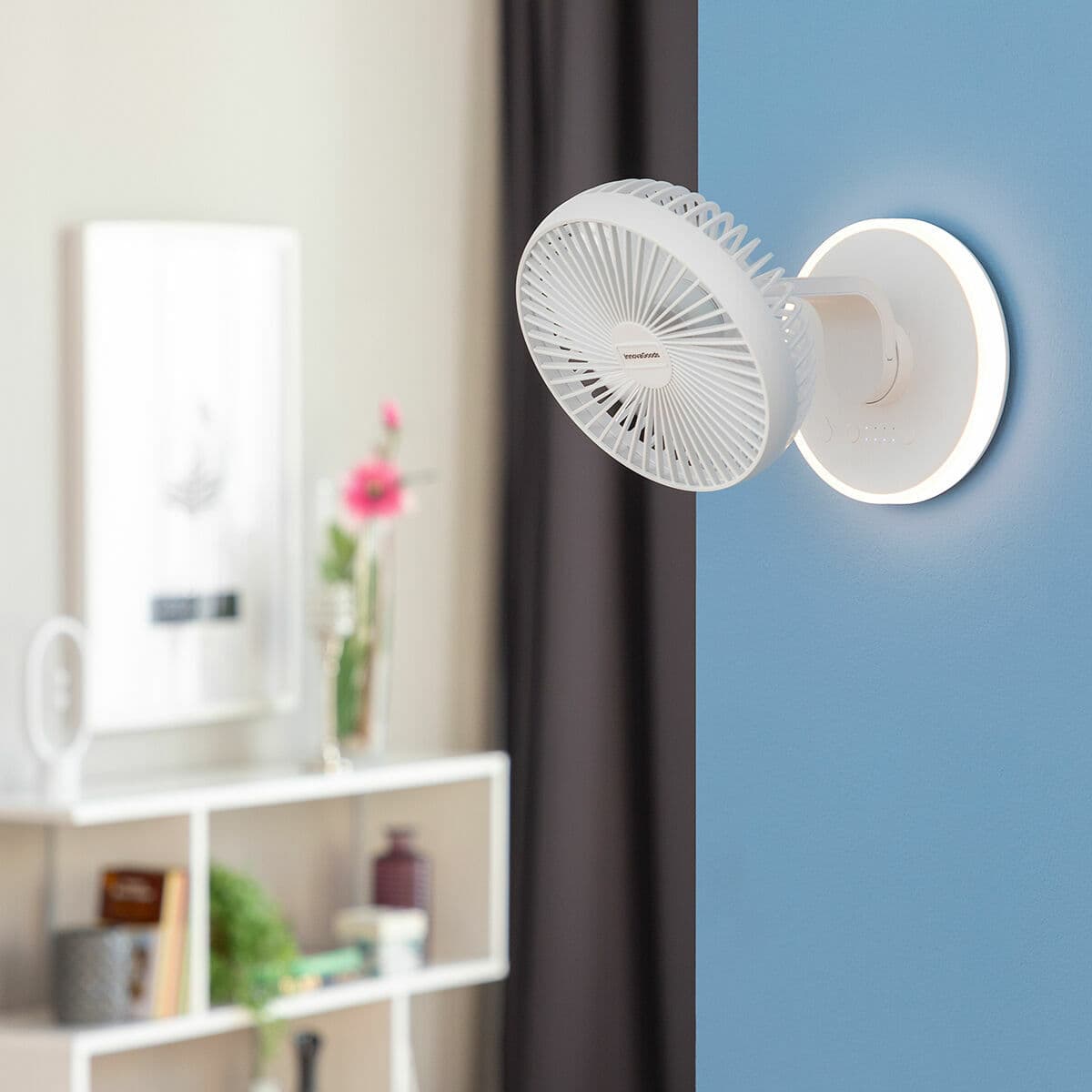 Tischventilator mit Akku und LED FanLed InnovaGoods Ø6,6'' 4000 mAh - Image 2