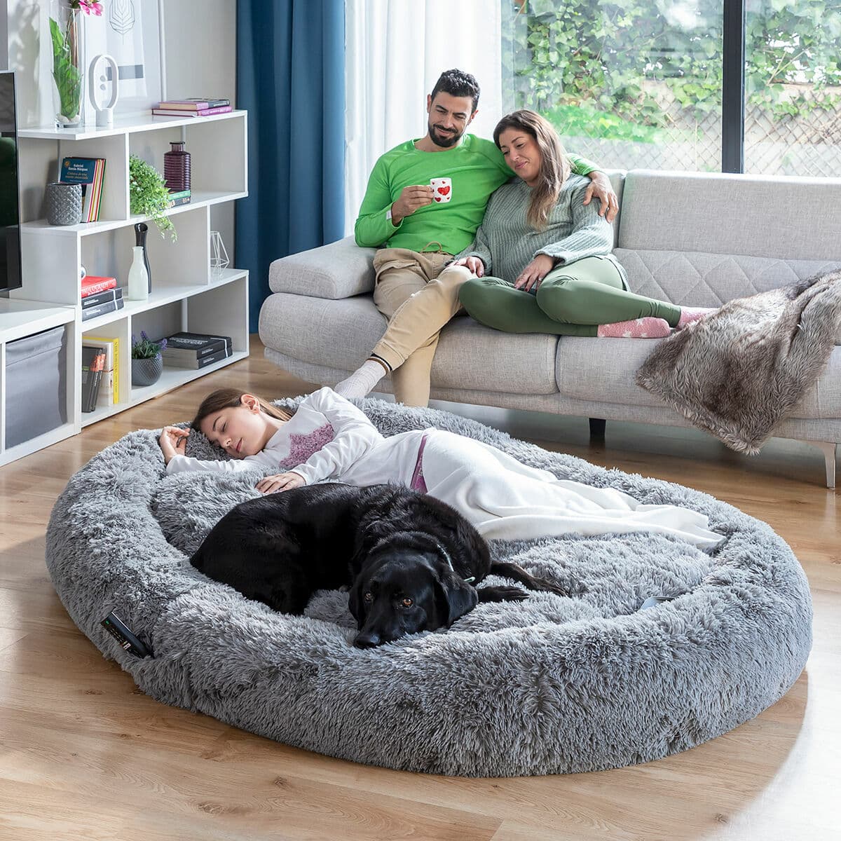 Suņu gulta cilvēkiem | Human Dog Bed XXL InnovaGoods Grey