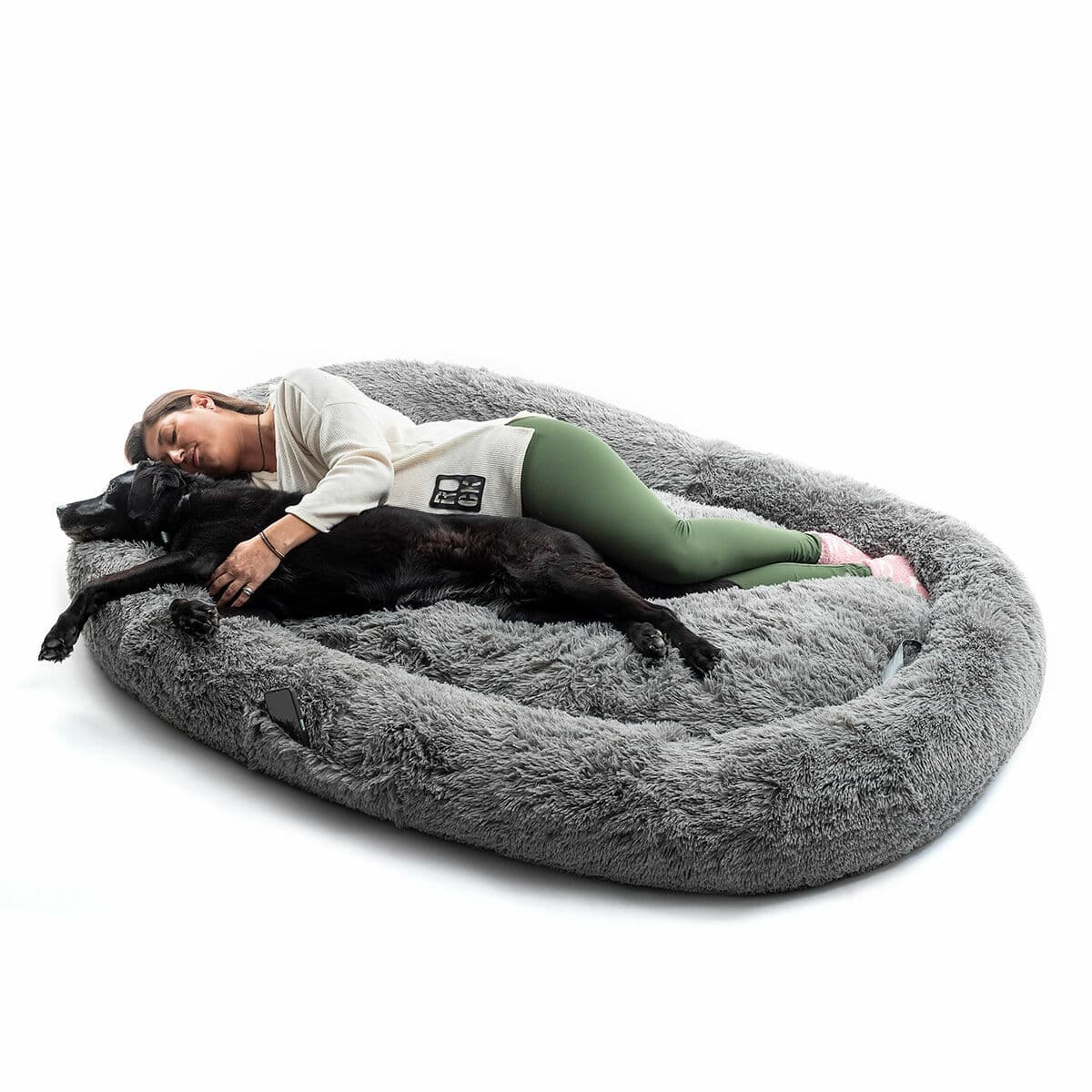 Hundebett für Menschen | Human Dog Bed XXL InnovaGoods Grey - Image 15