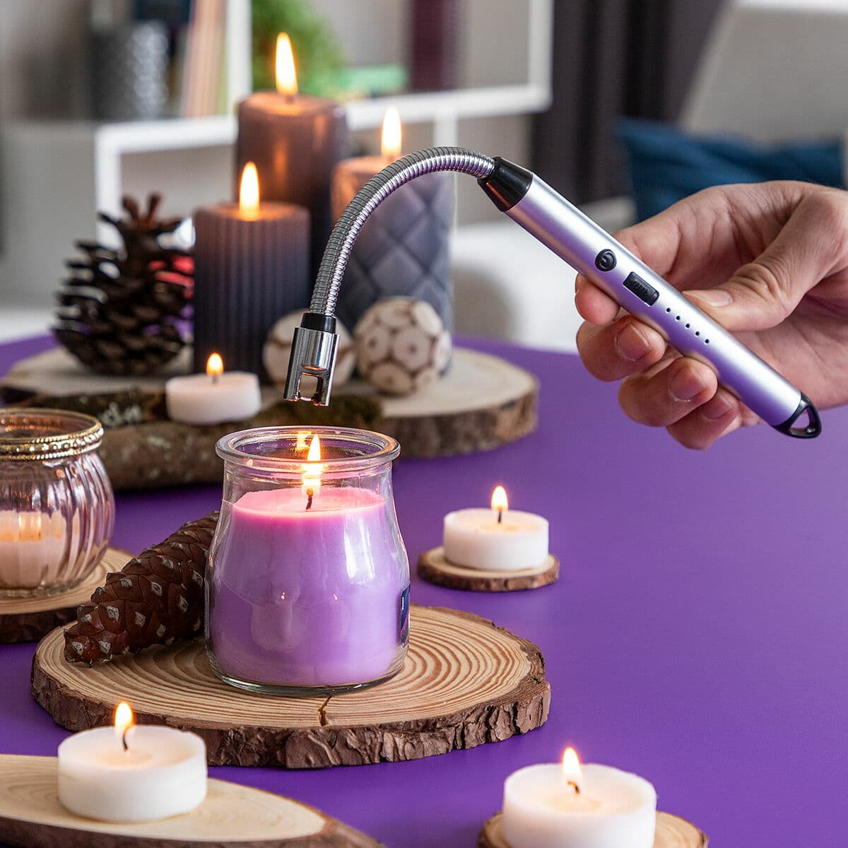 Flexibel och uppladdningsbar elektrisk tändare Eflecther InnovaGoods - Image 3