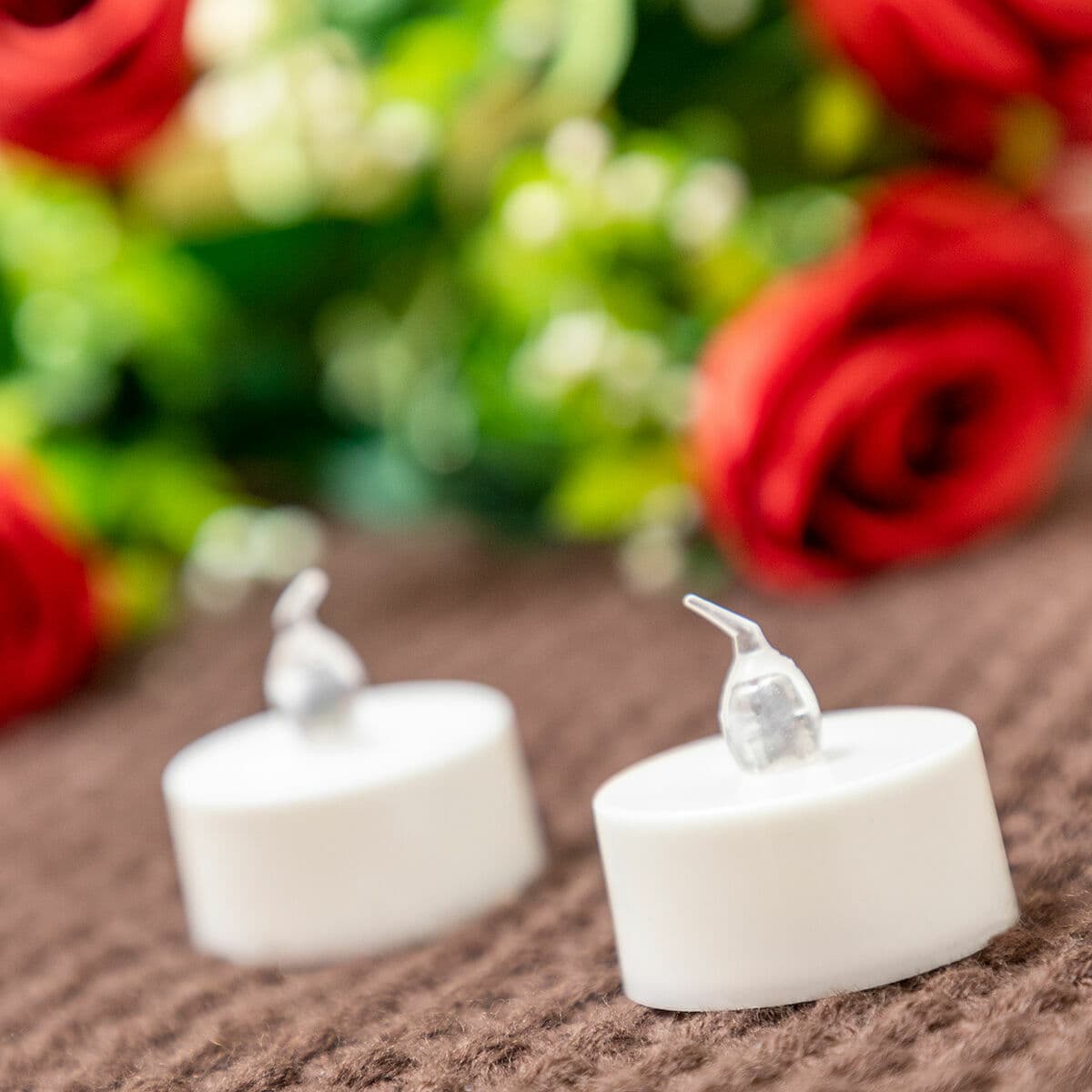 Set med Värmeljus med LED Romandle InnovaGoods 12 antal - Image 4