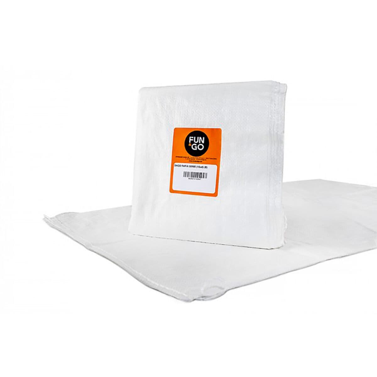 Saco Fun&Go Blanco 60 x 100 cm (10 Unidades) - Image 2