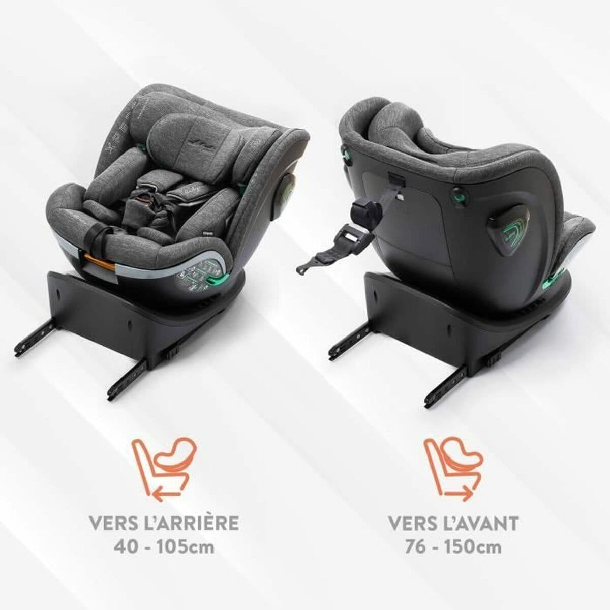 Bilstol Babyauto XPERTA BLACK LINE Svart 0 (de 0 a 10 kilos) 0+ (de 0 a 13 kilos) I (9 - 18 kg) II (15-25 kg) III (22 - 36 kg) B - Image 3