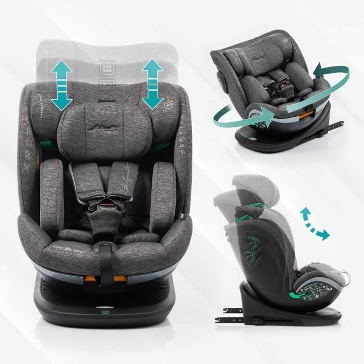 Bilstol Babyauto XPERTA BLACK LINE Svart 0 (de 0 a 10 kilos) 0+ (de 0 a 13 kilos) I (9 - 18 kg) II (15-25 kg) III (22 - 36 kg) B - Image 4