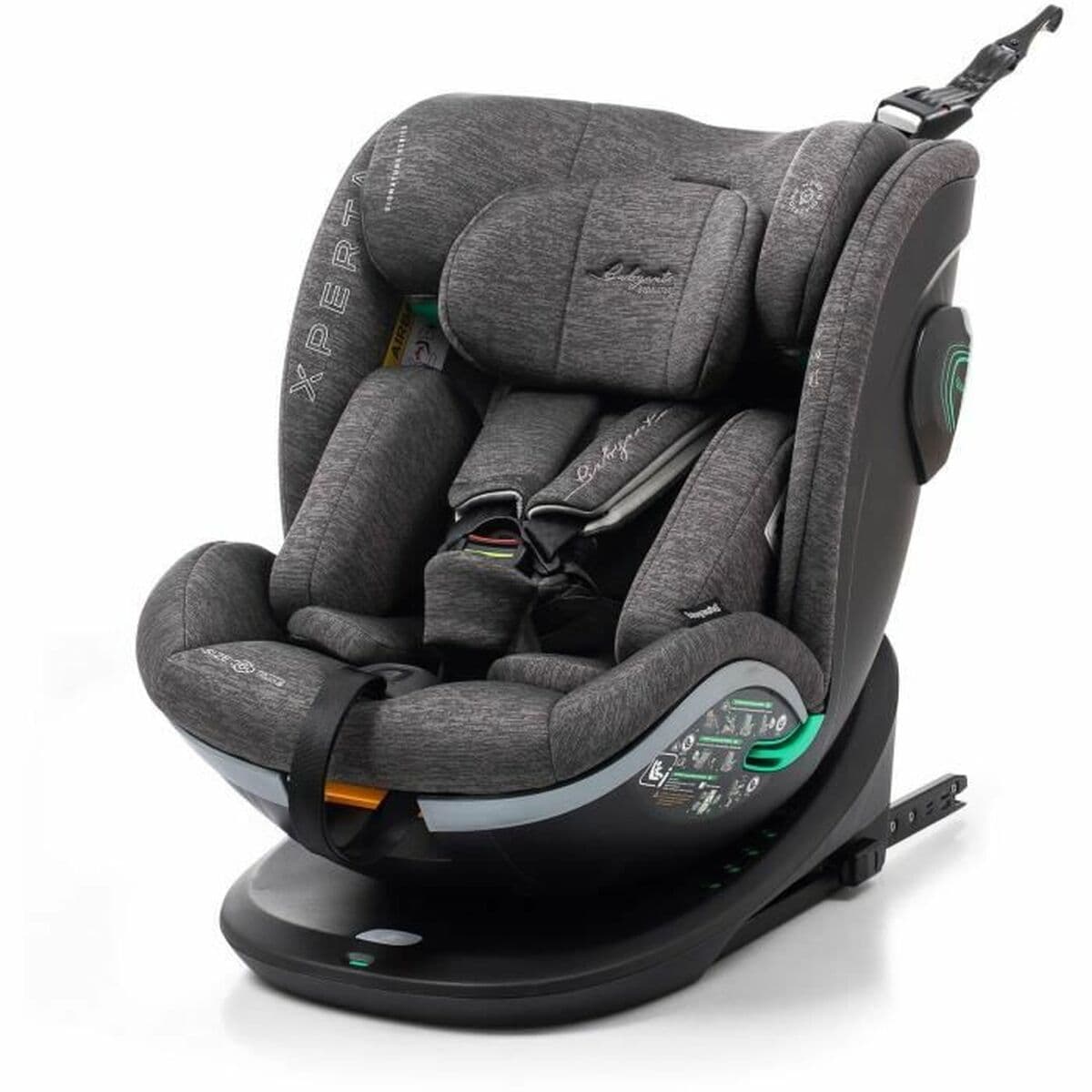 Silla para el Coche Babyauto XPERTA GREY DOBBY Gris 0 (de 0 a 10 kilos) I (9 - 18 kg) II (15-25 kg) III (22 - 36 kg) Infantil EC