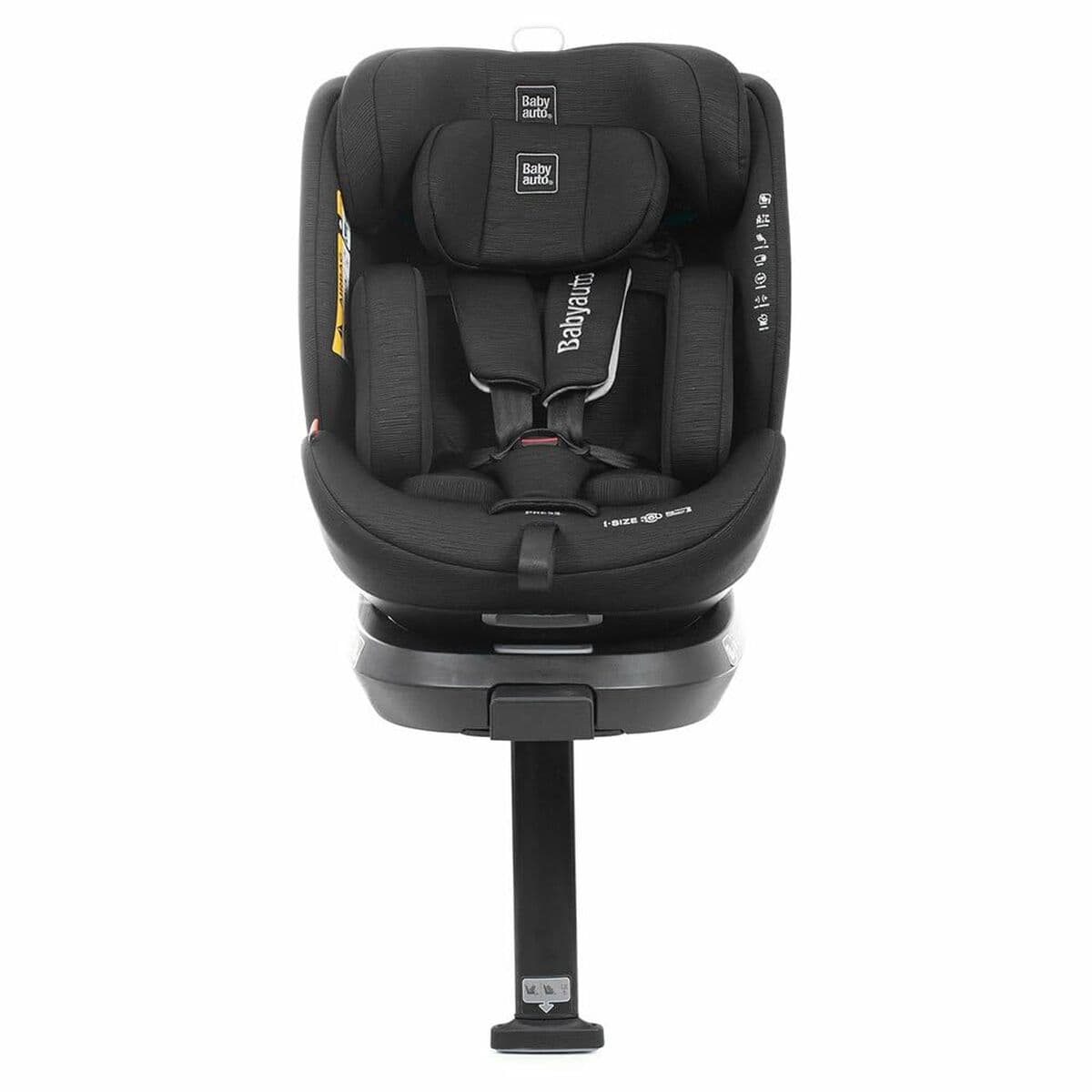 Fotelik Samochodowy Babyauto CORE Czarny 0 (de 0 a 10 kilos) I (9 - 18 kg) II (15-25 kg) III (22 - 36 kg) Dziecięcy ECE R129/04 - Image 4