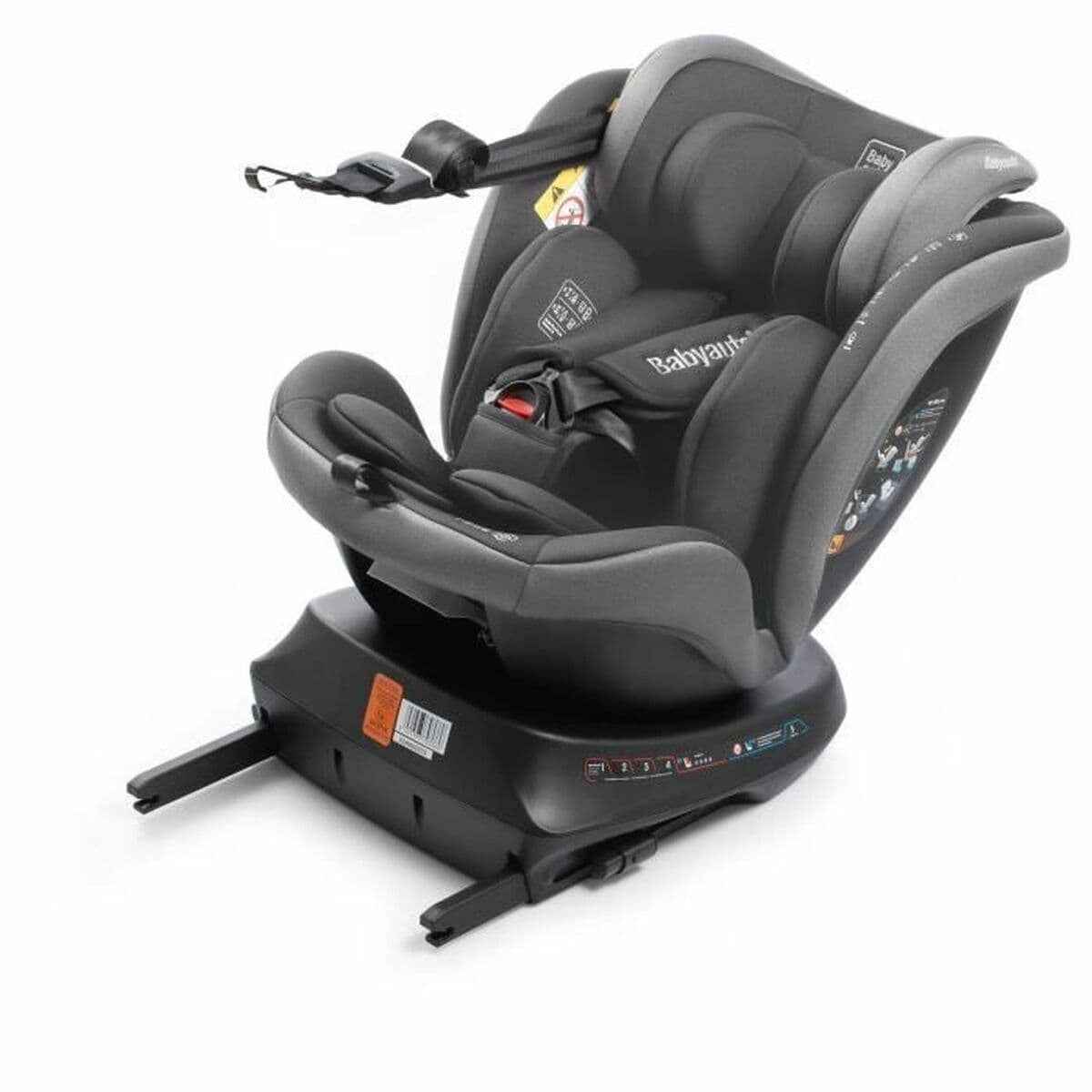 Car Chair Babyauto RODIA Grey 0 (de 0 a 10 kilos) I (9 - 18 kg) II (15-25 kg) III (22 - 36 kg) Children's ECE R129/04 - Image 7