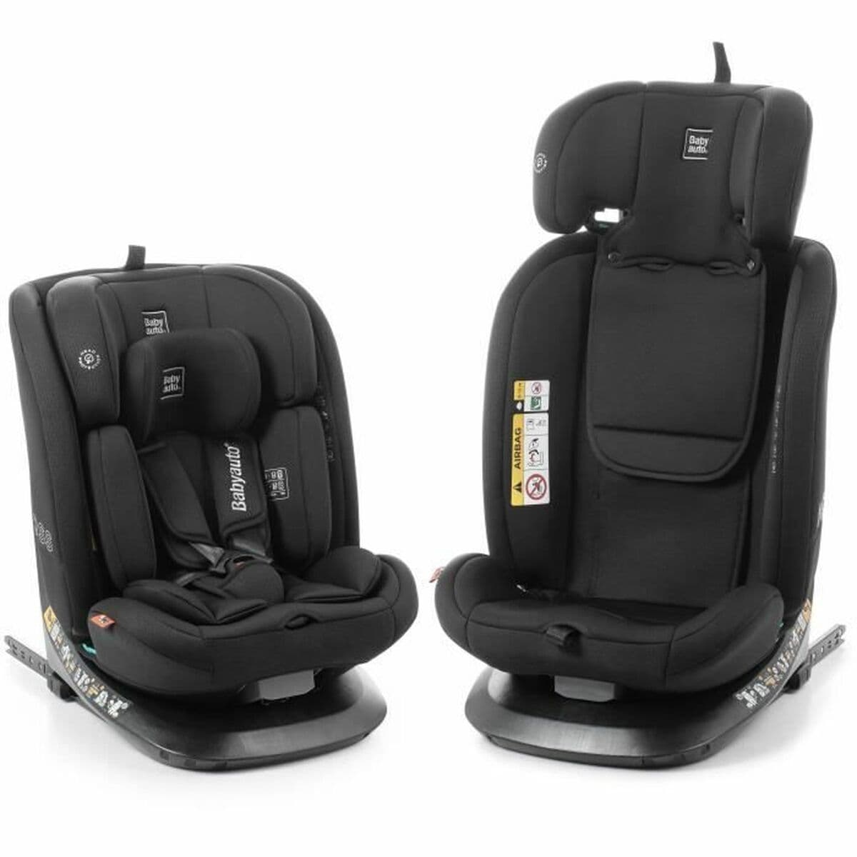 Bilstol Babyauto ACROSS Svart 0 (de 0 a 10 kilos) I (9 - 18 kg) II (15-25 kg) III (22 - 36 kg) Barn ECE R129/04 - Image 3