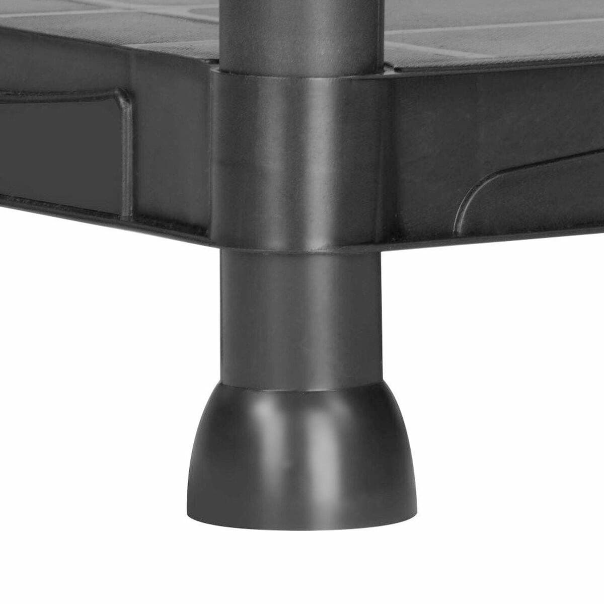Marbueno Mensola 4 Ripiani Plastica Nera 61x31x131 cm Giardino 10537 - Image 3