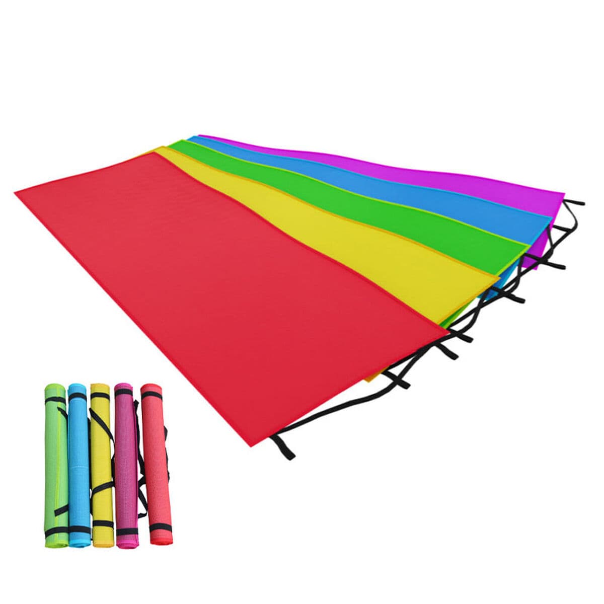 Strandbadduk Marbueno Multicolour Syntetisk fiber 70 x 180 cm - Image 2