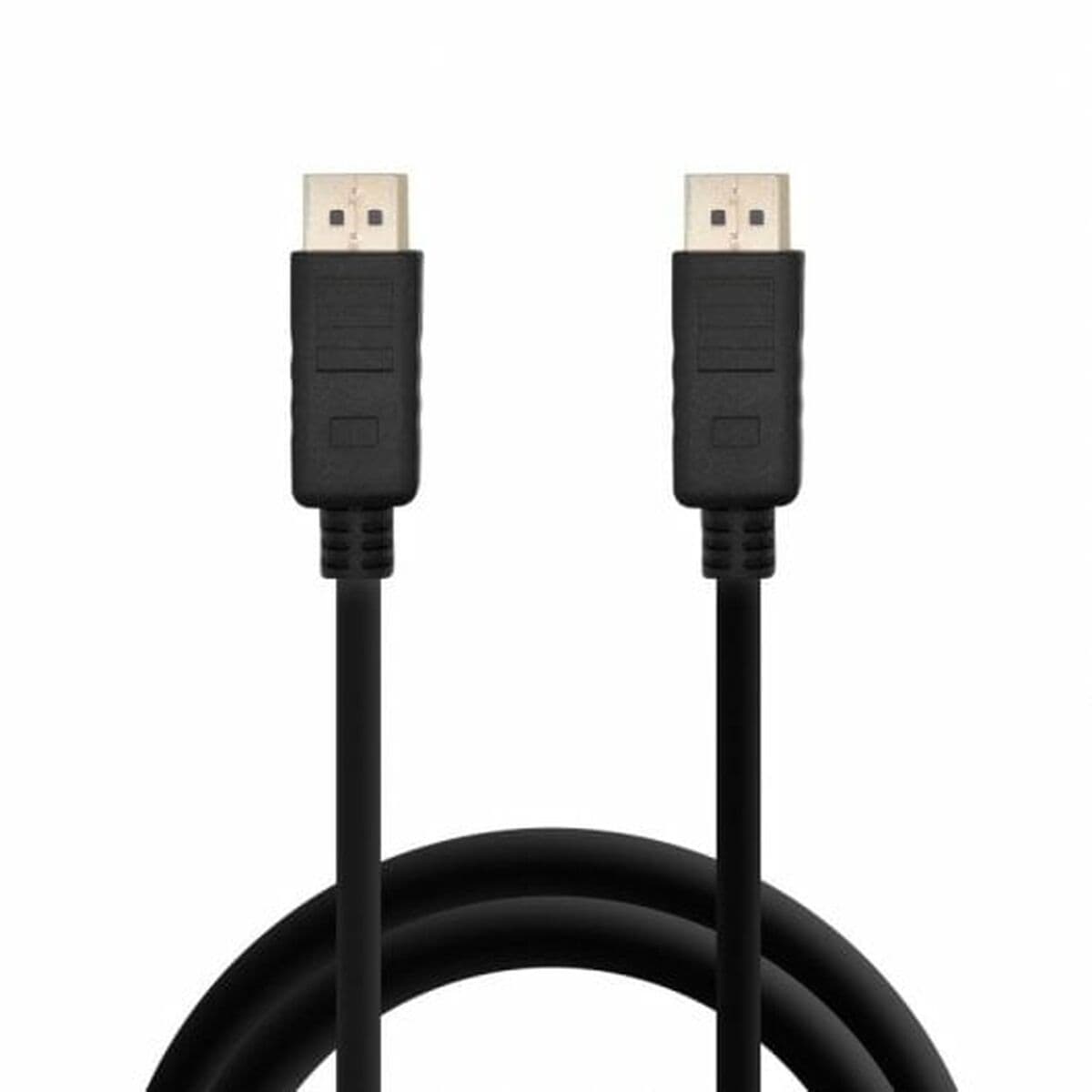 DisplayPort Cable PcCom PCCES-CAB-DP14-3M Black 4K Ultra HD 3 m - Image 3