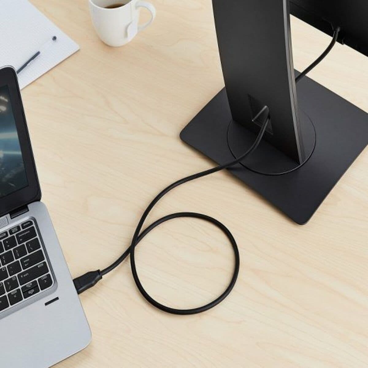 DisplayPort Cable PcCom PCCES-CAB-DP14-3M Black 4K Ultra HD 3 m - Image 4