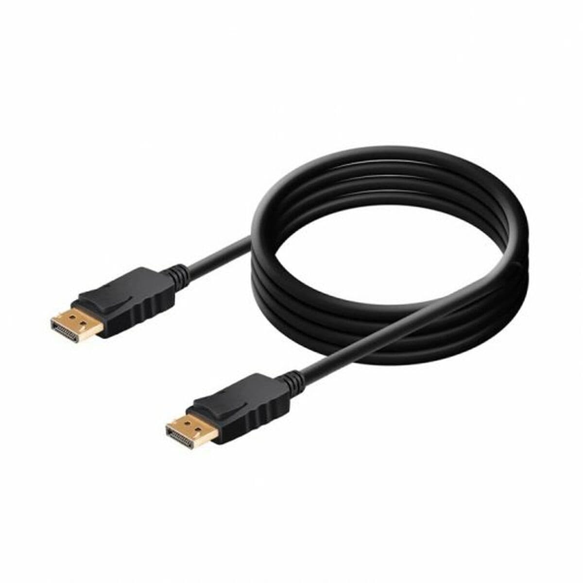DisplayPort Cable PcCom PCCES-CAB-DP14-3M Black 4K Ultra HD 3 m - Image 5
