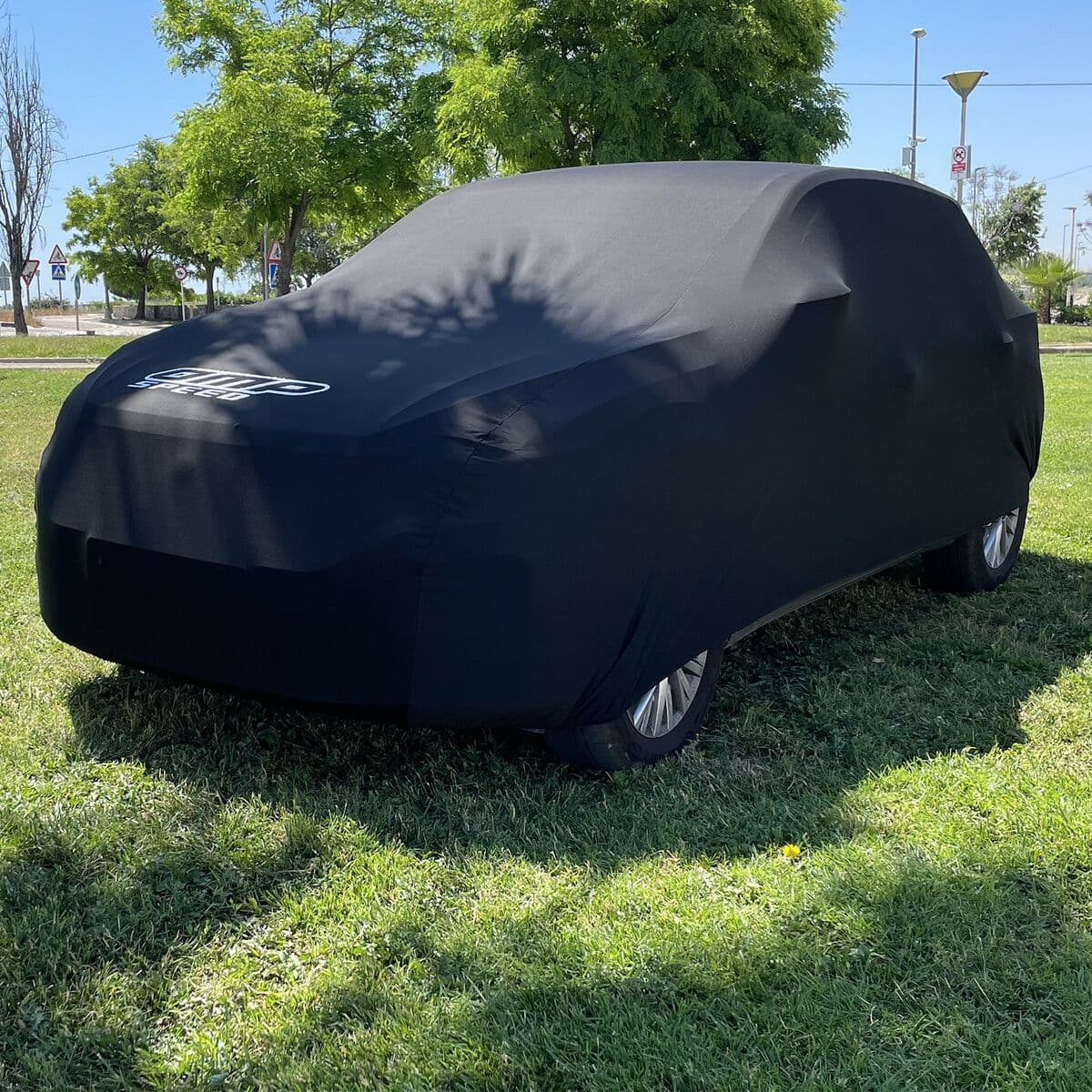 Car Cover OMP OMPS18040913 L/XL Black Inside - Image 6
