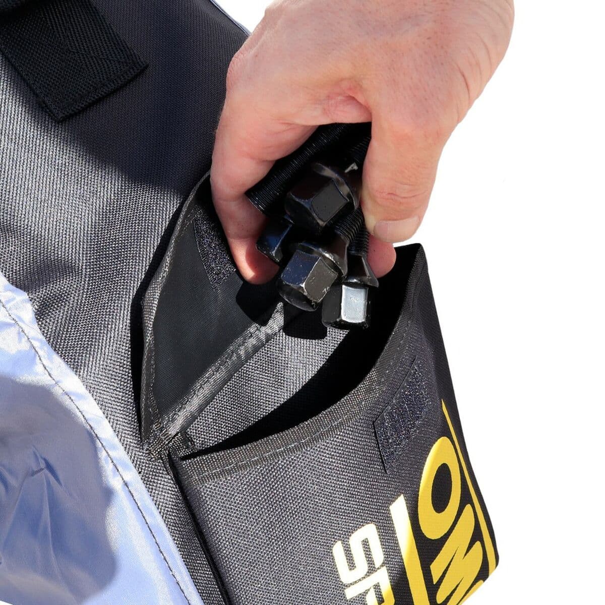 Set of tyre covers OMP Speed 4 Pieces - Image 3