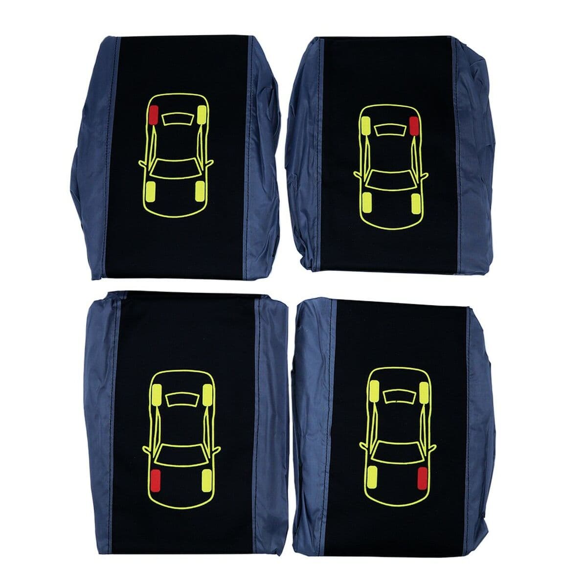 Set of tyre covers OMP Speed 4 Pieces - Image 10