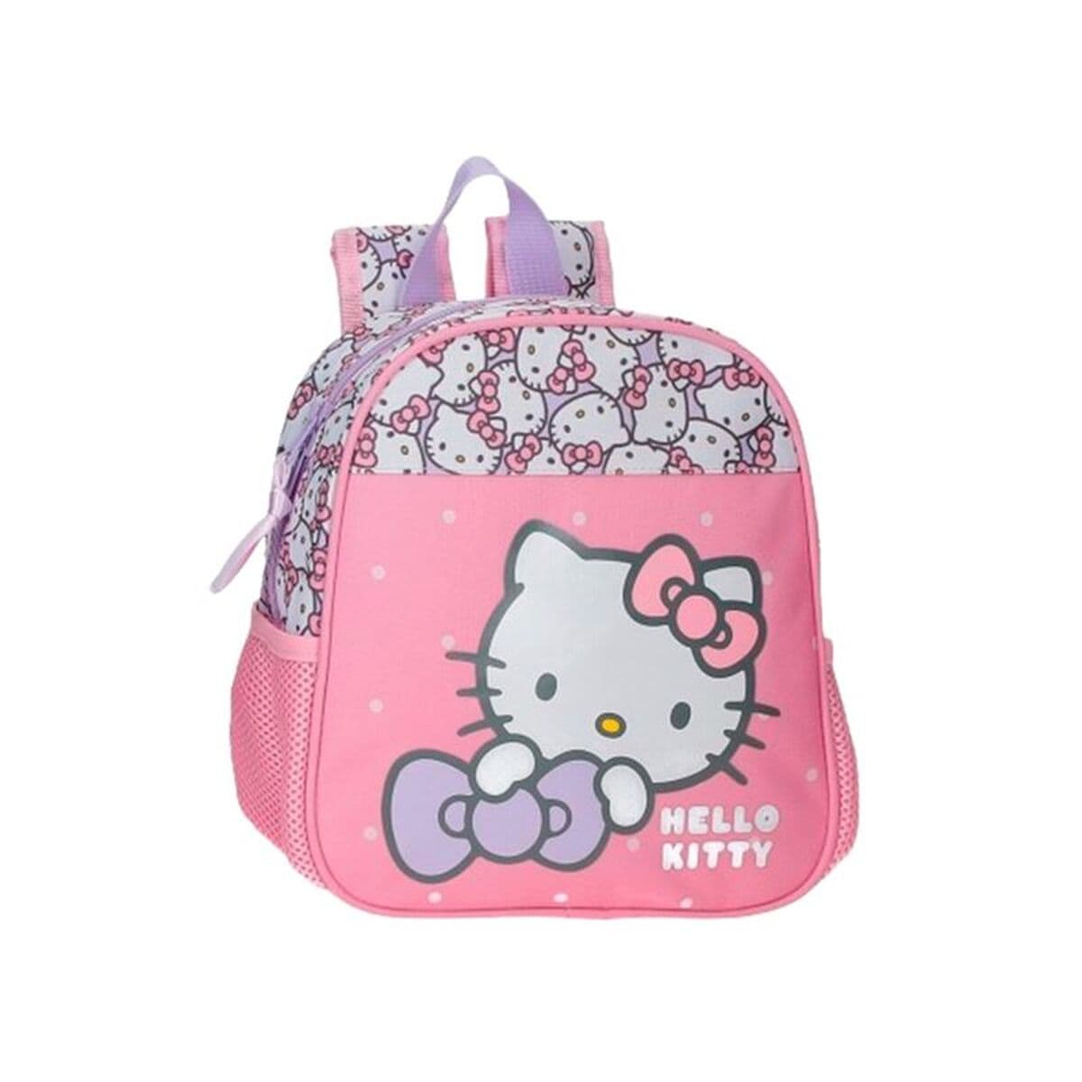Mochila Escolar Hello Kitty My Favourite Bow Rosa
