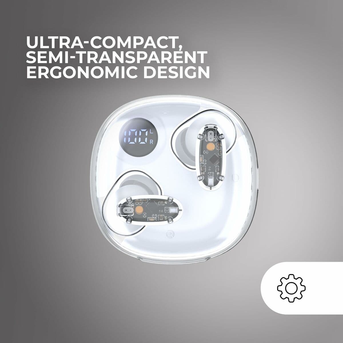 Kabellose Kopfhörer mit Ladebox Mars Gaming MHIB2W Weiß - Image 8