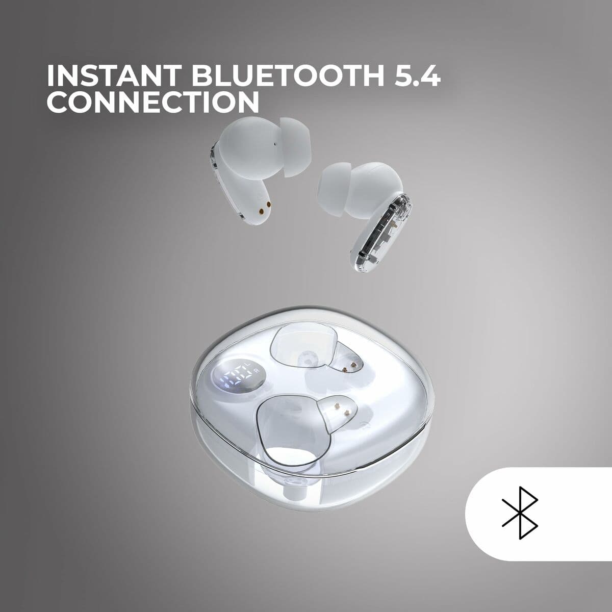 Kabellose Kopfhörer mit Ladebox Mars Gaming MHIB2W Weiß - Image 9