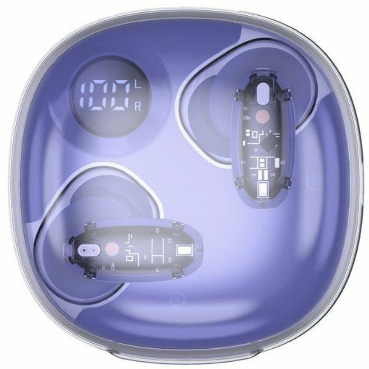 Kabellose Kopfhörer mit Ladebox Mars Gaming MHIB2PP Purpur - Image 8